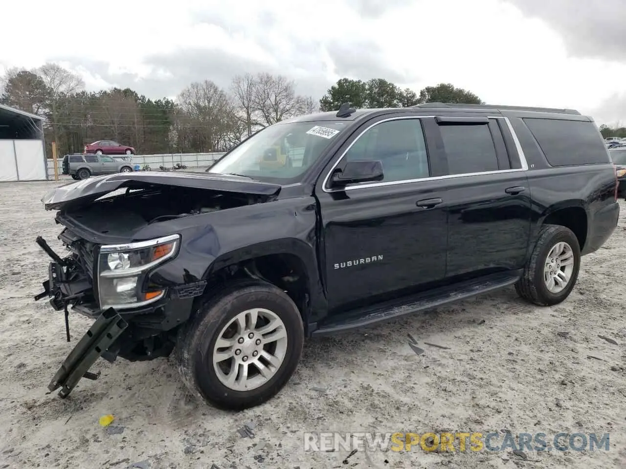 1 Photograph of a damaged car 1GNSCHKCXLR151344 CHEVROLET SUBURBAN 2020