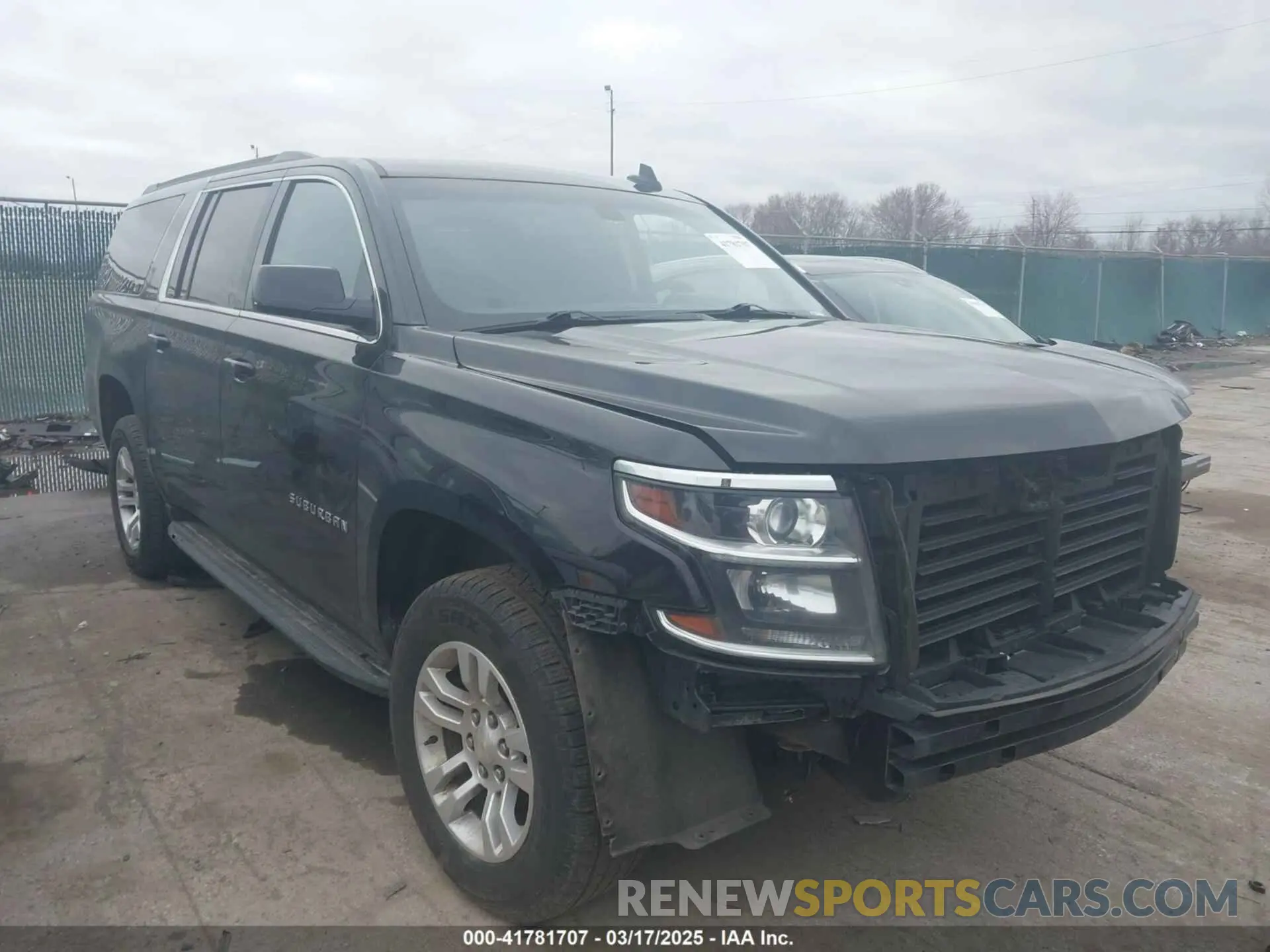 1 Photograph of a damaged car 1GNSKGKC0LR215789 CHEVROLET SUBURBAN 2020