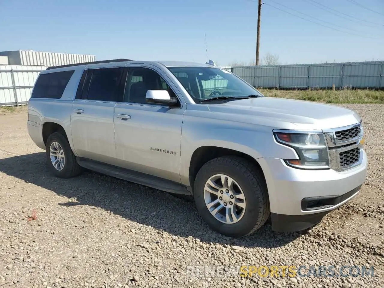 4 Photograph of a damaged car 1GNSKHKC0LR285945 CHEVROLET SUBURBAN 2020