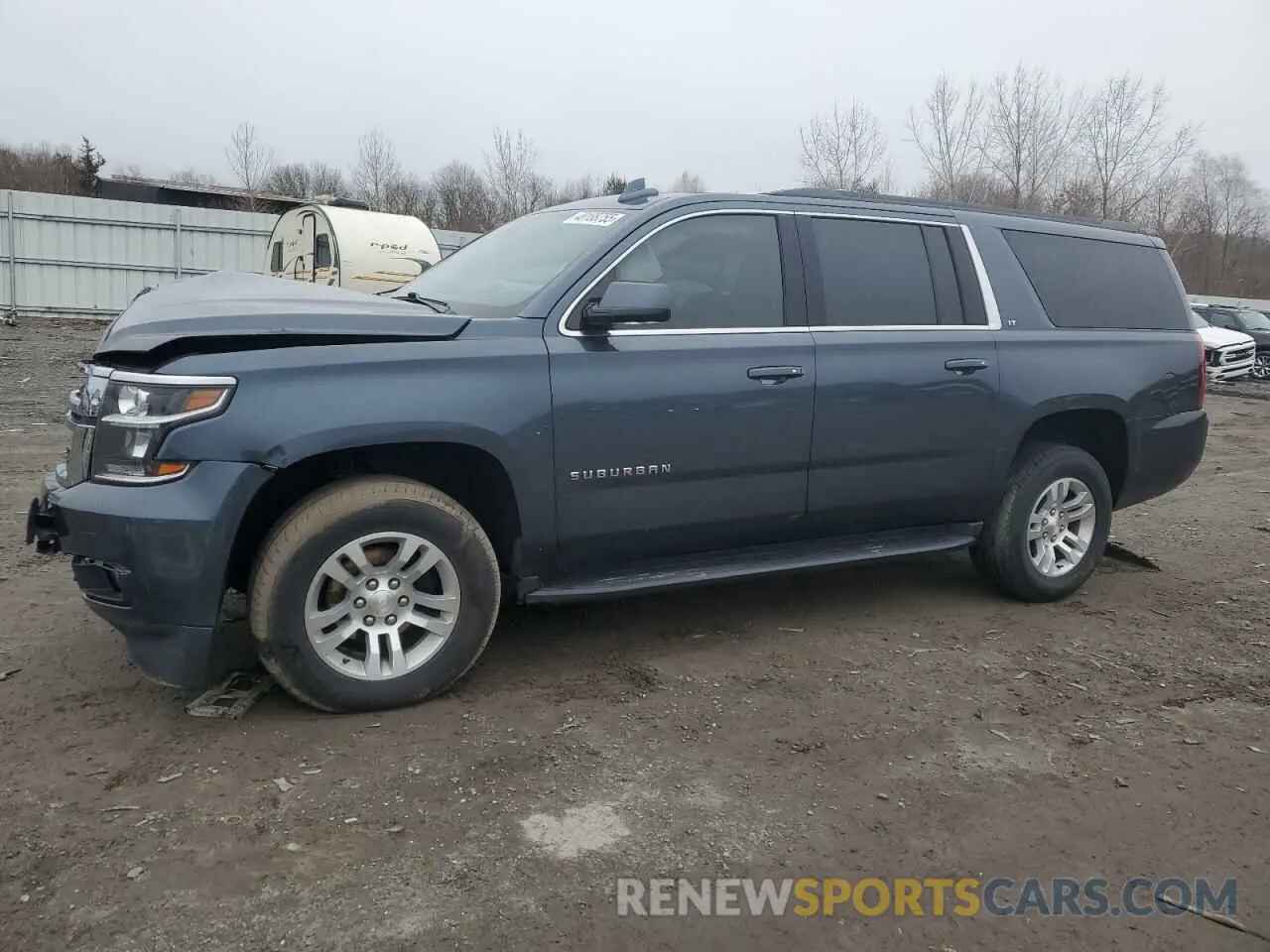 1 Photograph of a damaged car 1GNSKHKC3LR110394 CHEVROLET SUBURBAN 2020