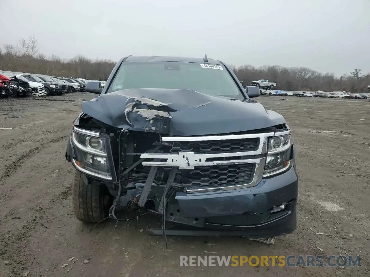 5 Photograph of a damaged car 1GNSKHKC3LR110394 CHEVROLET SUBURBAN 2020