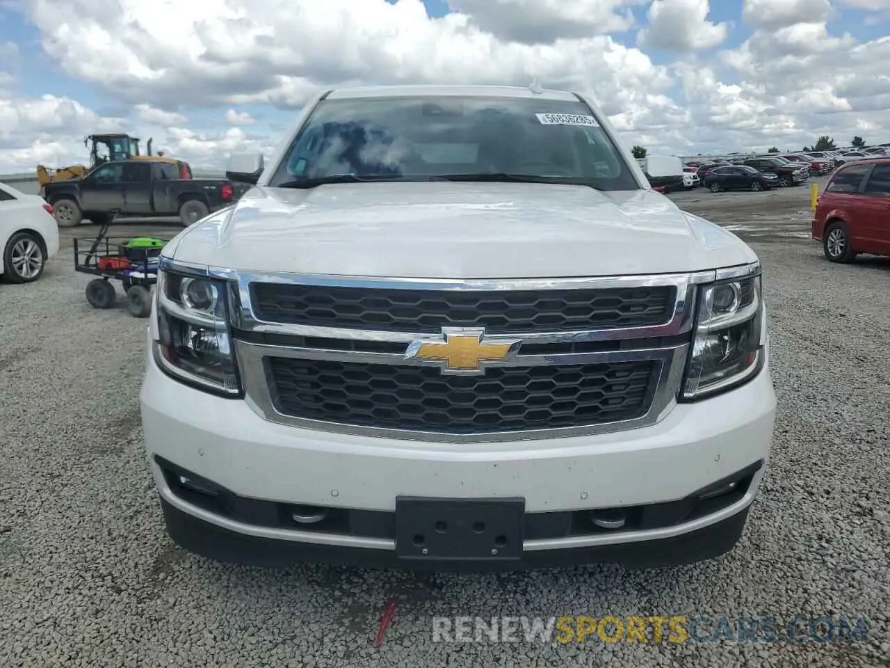 5 Photograph of a damaged car 1GNSKHKC3LR277936 CHEVROLET SUBURBAN 2020