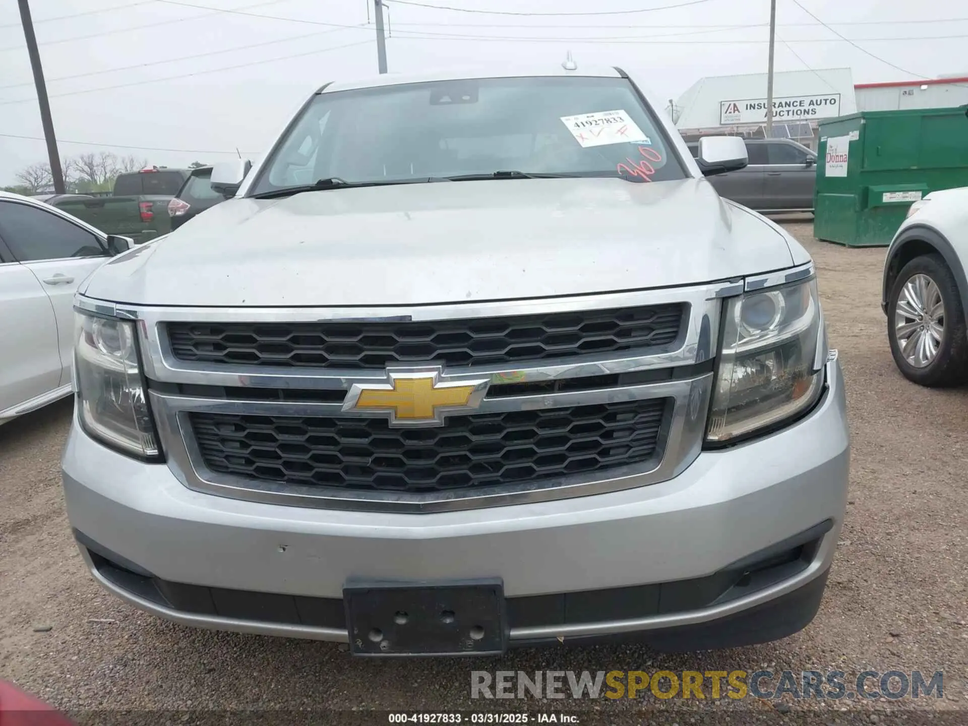 12 Photograph of a damaged car 1GNSKHKC7LR246446 CHEVROLET SUBURBAN 2020