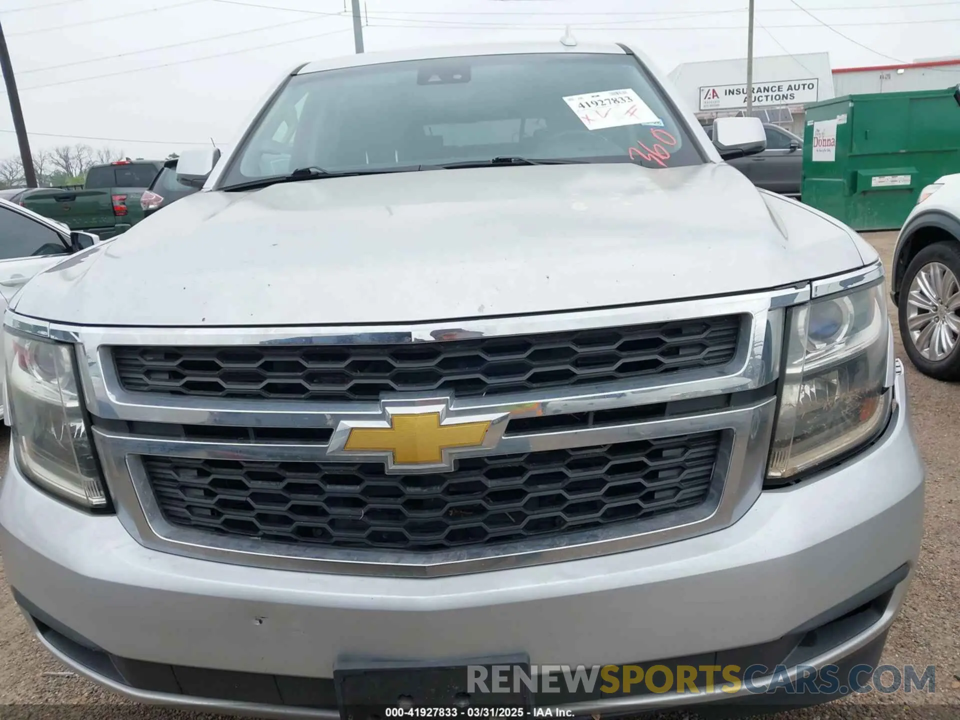 6 Photograph of a damaged car 1GNSKHKC7LR246446 CHEVROLET SUBURBAN 2020
