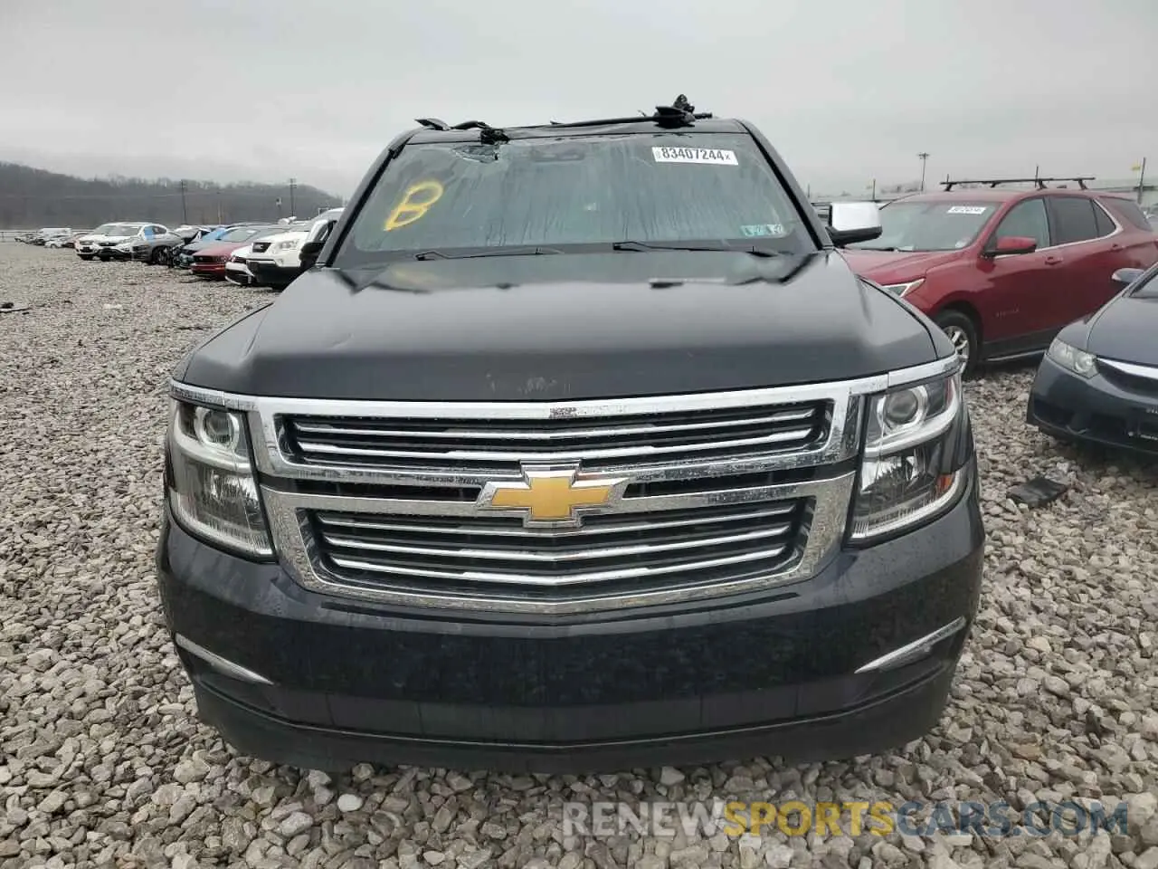 5 Photograph of a damaged car 1GNSKJKJ0LR287376 CHEVROLET SUBURBAN 2020