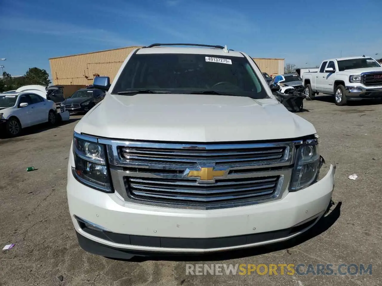 5 Photograph of a damaged car 1GNSKJKJ1LR131086 CHEVROLET SUBURBAN 2020