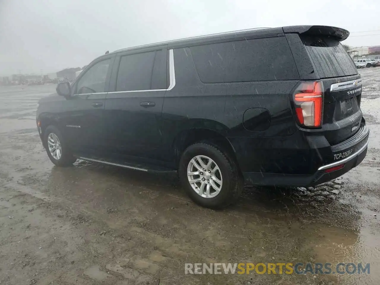 2 Photograph of a damaged car 1GNSCBKD4MR393411 CHEVROLET SUBURBAN 2021
