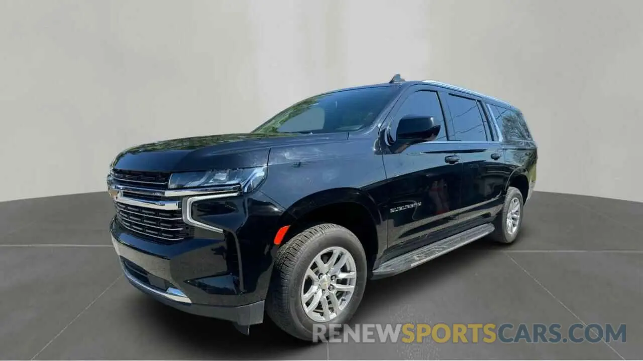 2 Photograph of a damaged car 1GNSCCKD2MR303016 CHEVROLET SUBURBAN 2021