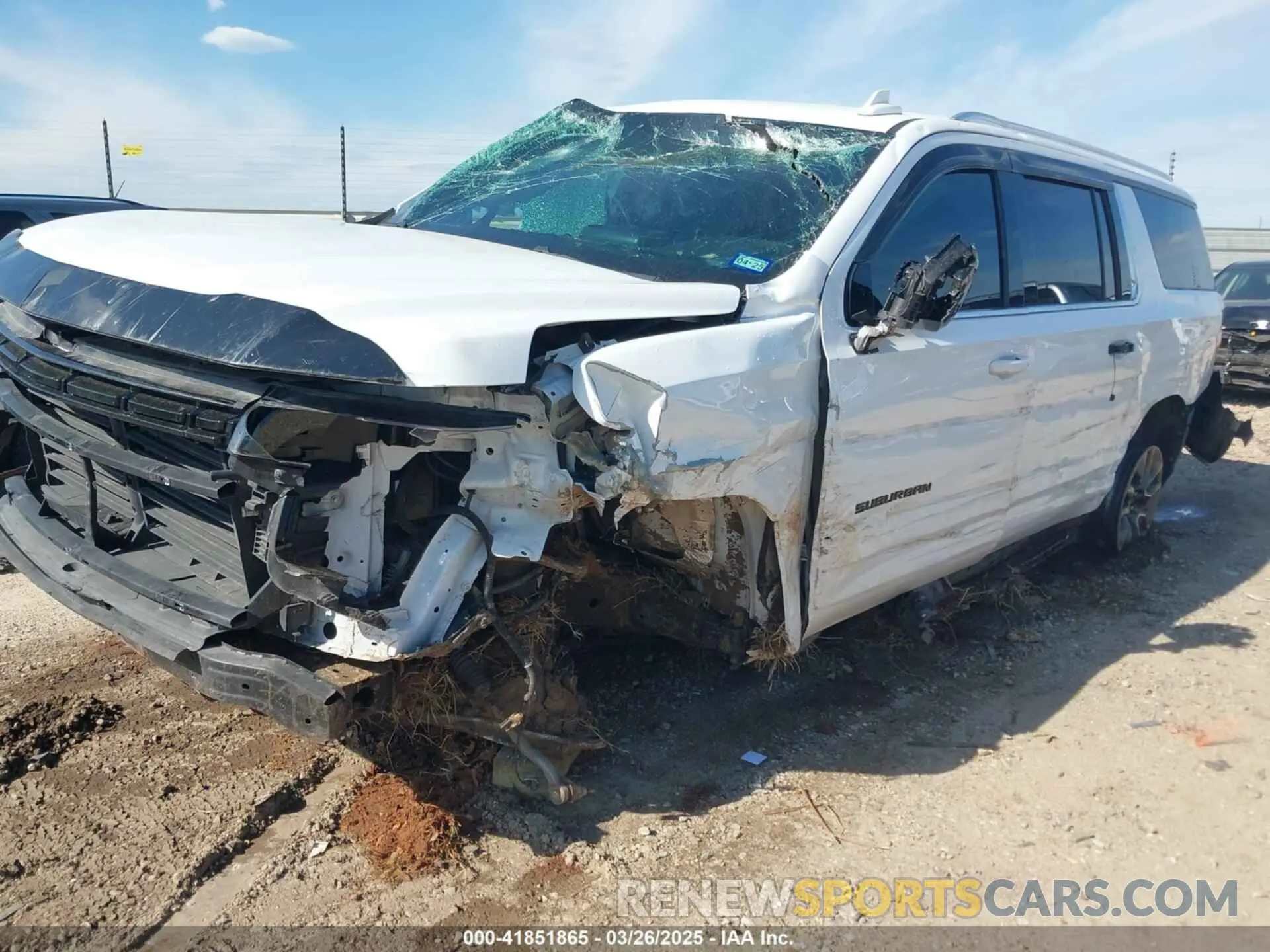 6 Photograph of a damaged car 1GNSCCKD4MR379983 CHEVROLET SUBURBAN 2021
