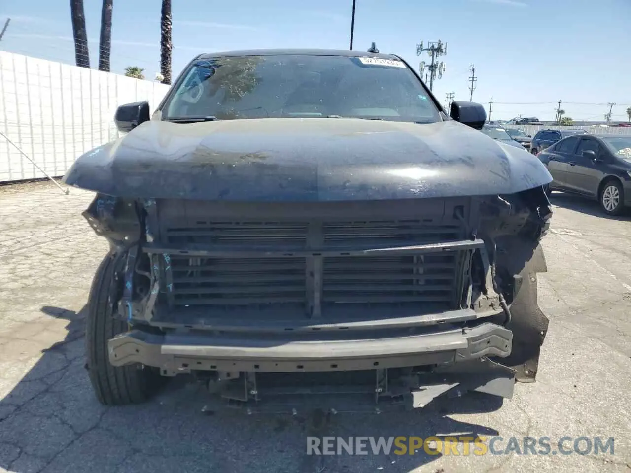5 Photograph of a damaged car 1GNSCCKD5MR233849 CHEVROLET SUBURBAN 2021