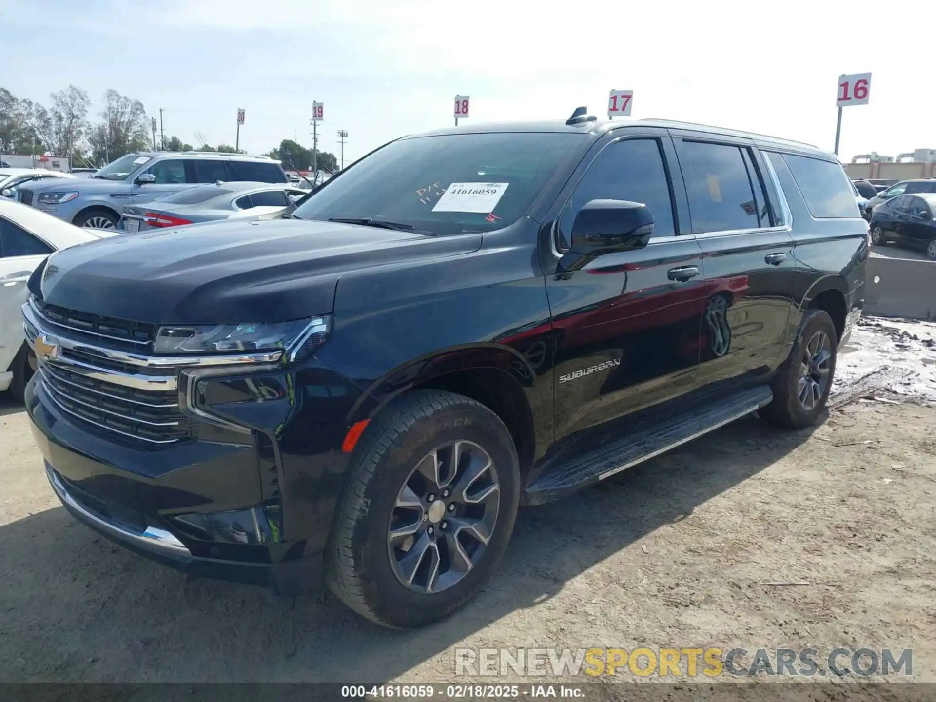 2 Photograph of a damaged car 1GNSCCKD8MR146950 CHEVROLET SUBURBAN 2021