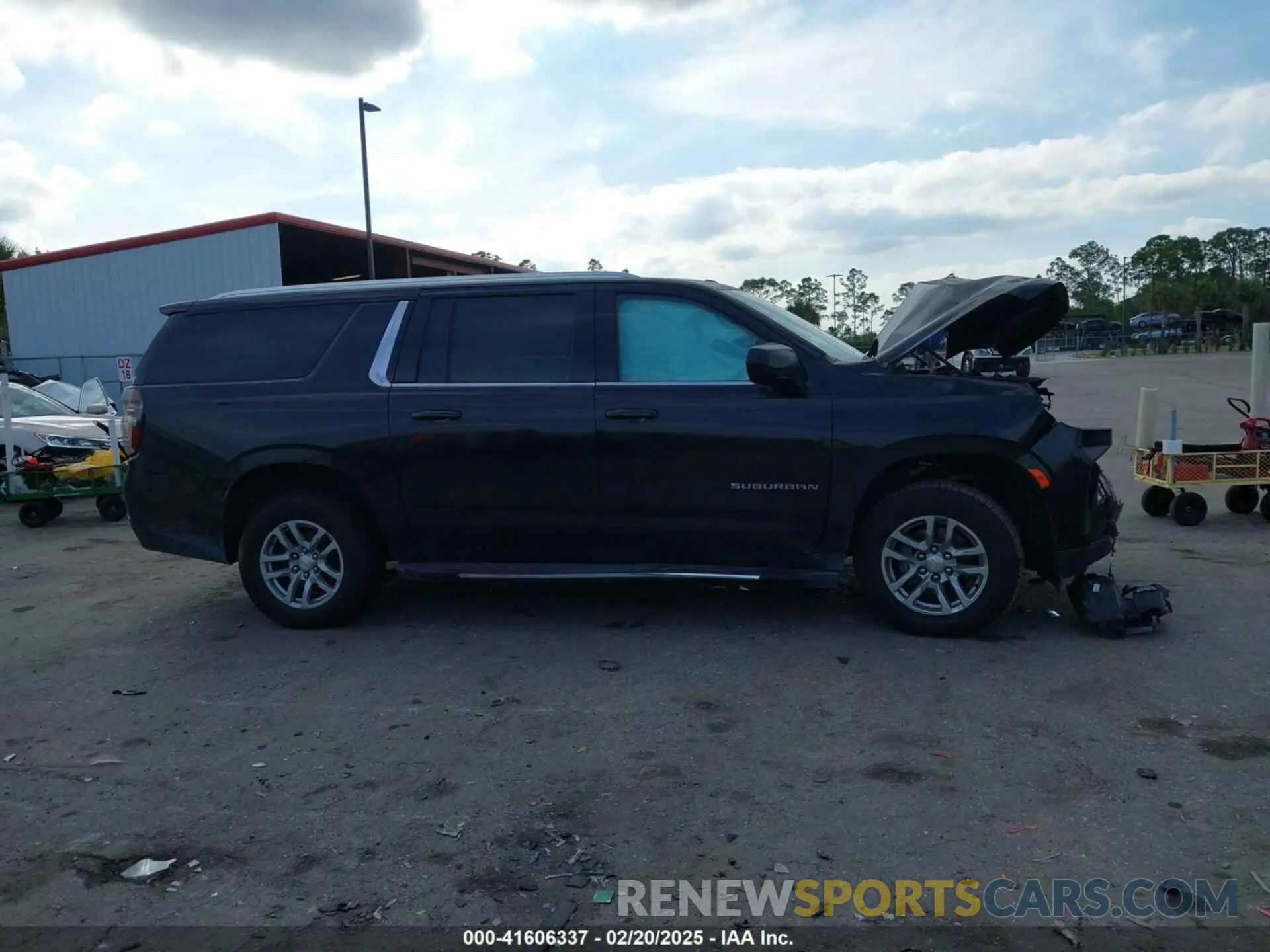 13 Photograph of a damaged car 1GNSCCKD8MR269020 CHEVROLET SUBURBAN 2021