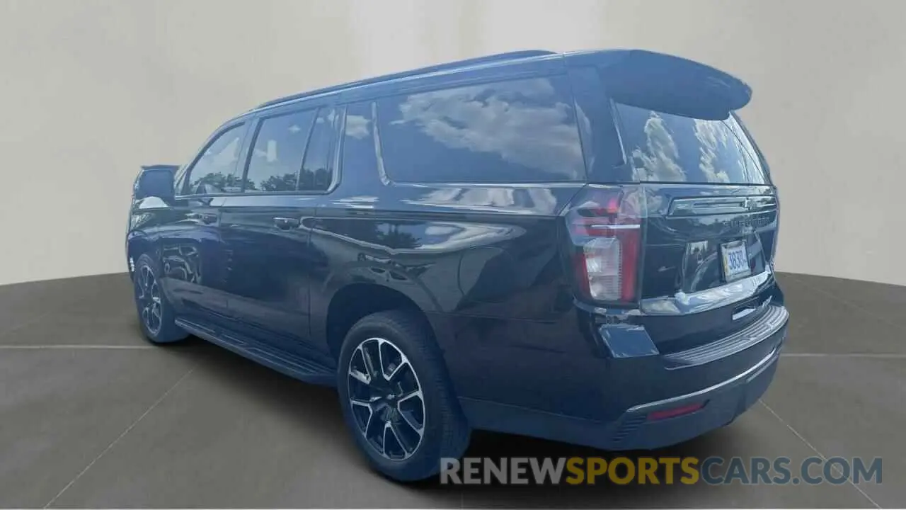 3 Photograph of a damaged car 1GNSCEKD7MR335410 CHEVROLET SUBURBAN 2021