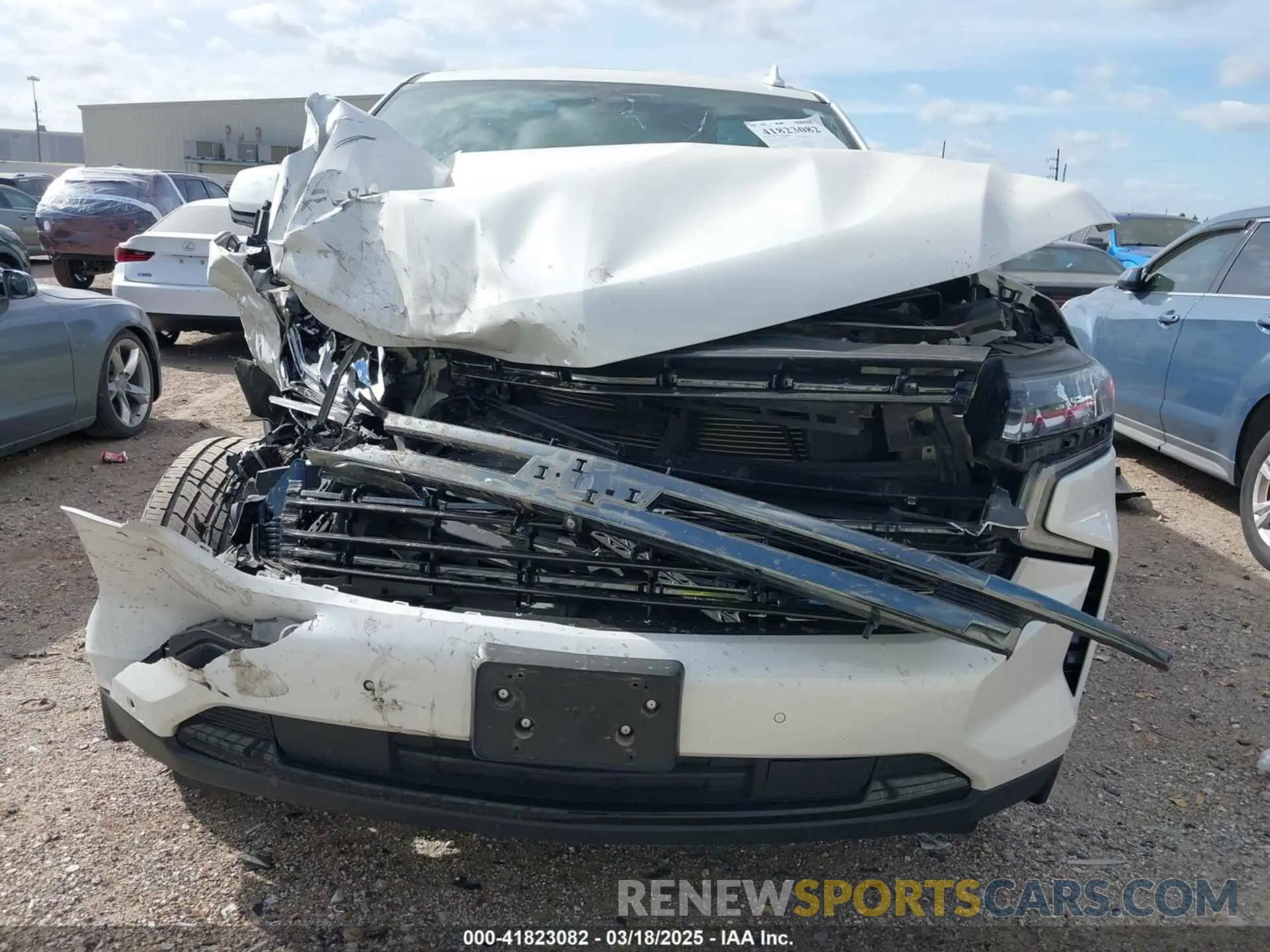 6 Photograph of a damaged car 1GNSCEKD7MR348710 CHEVROLET SUBURBAN 2021