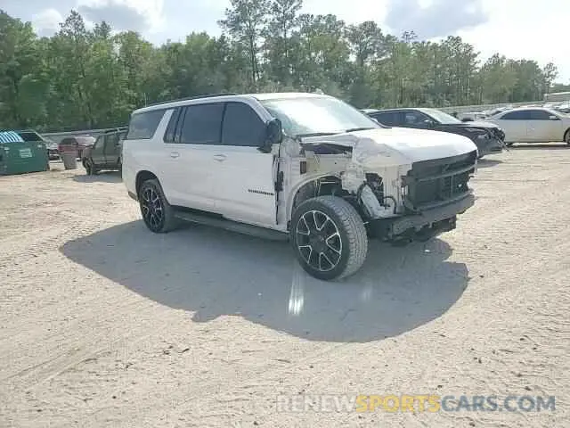 14 Photograph of a damaged car 1GNSCEKDXMR353609 CHEVROLET SUBURBAN 2021