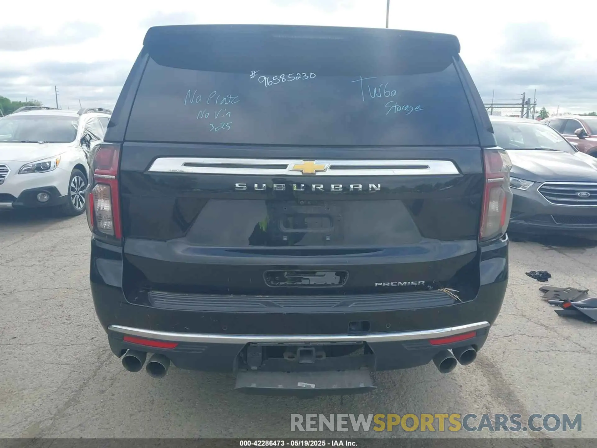 16 Photograph of a damaged car 1GNSCFKD4MR307179 CHEVROLET SUBURBAN 2021