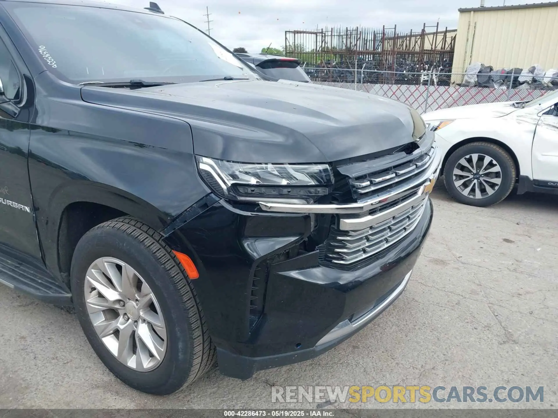 17 Photograph of a damaged car 1GNSCFKD4MR307179 CHEVROLET SUBURBAN 2021