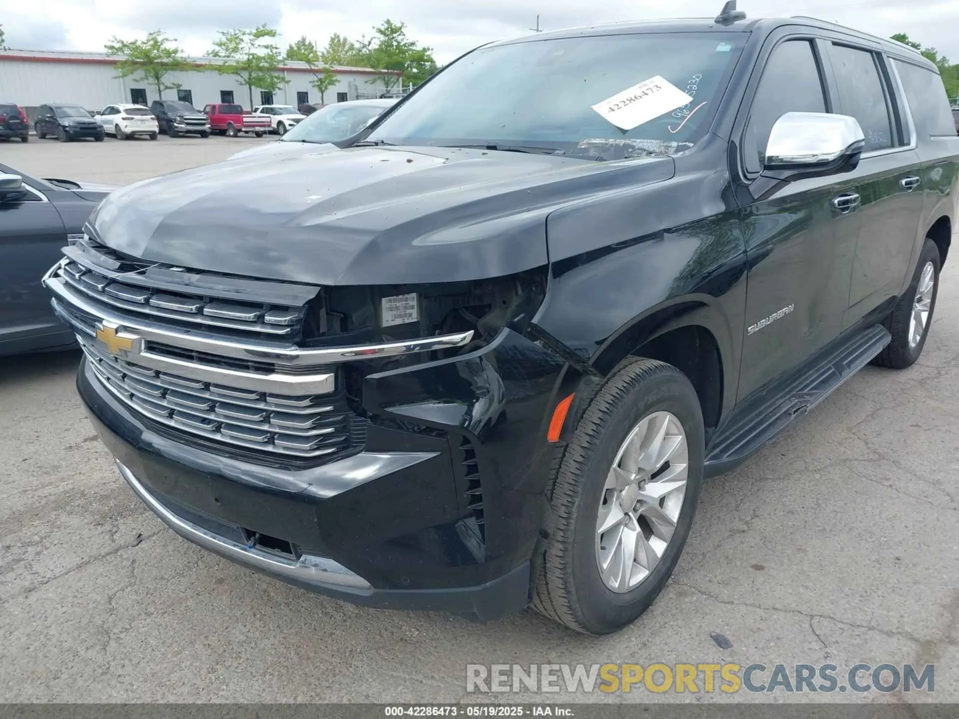 6 Photograph of a damaged car 1GNSCFKD4MR307179 CHEVROLET SUBURBAN 2021