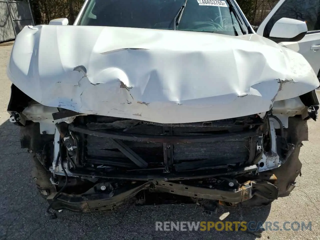 12 Photograph of a damaged car 1GNSKBED3MR445156 CHEVROLET SUBURBAN 2021