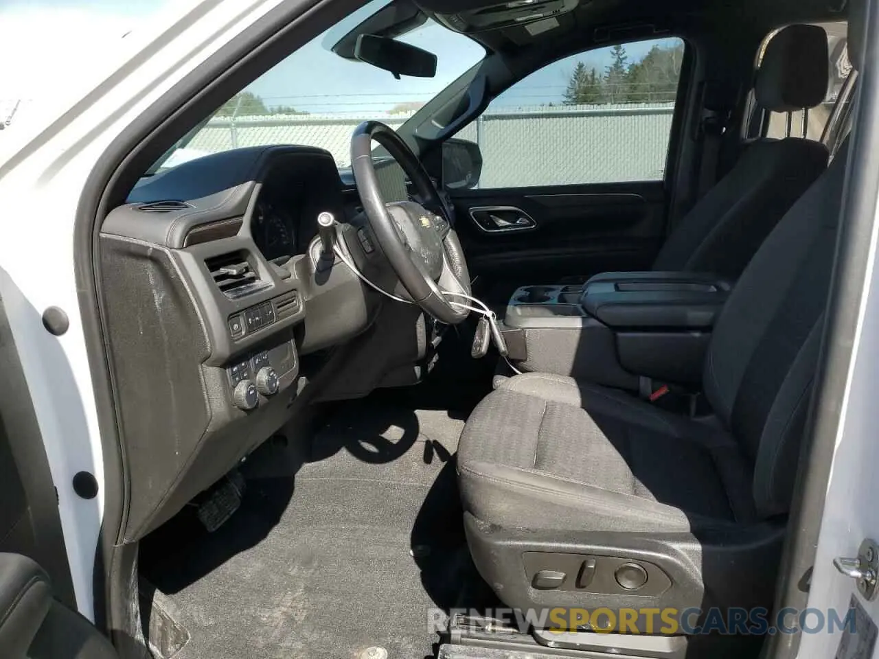 7 Photograph of a damaged car 1GNSKBED3MR445156 CHEVROLET SUBURBAN 2021