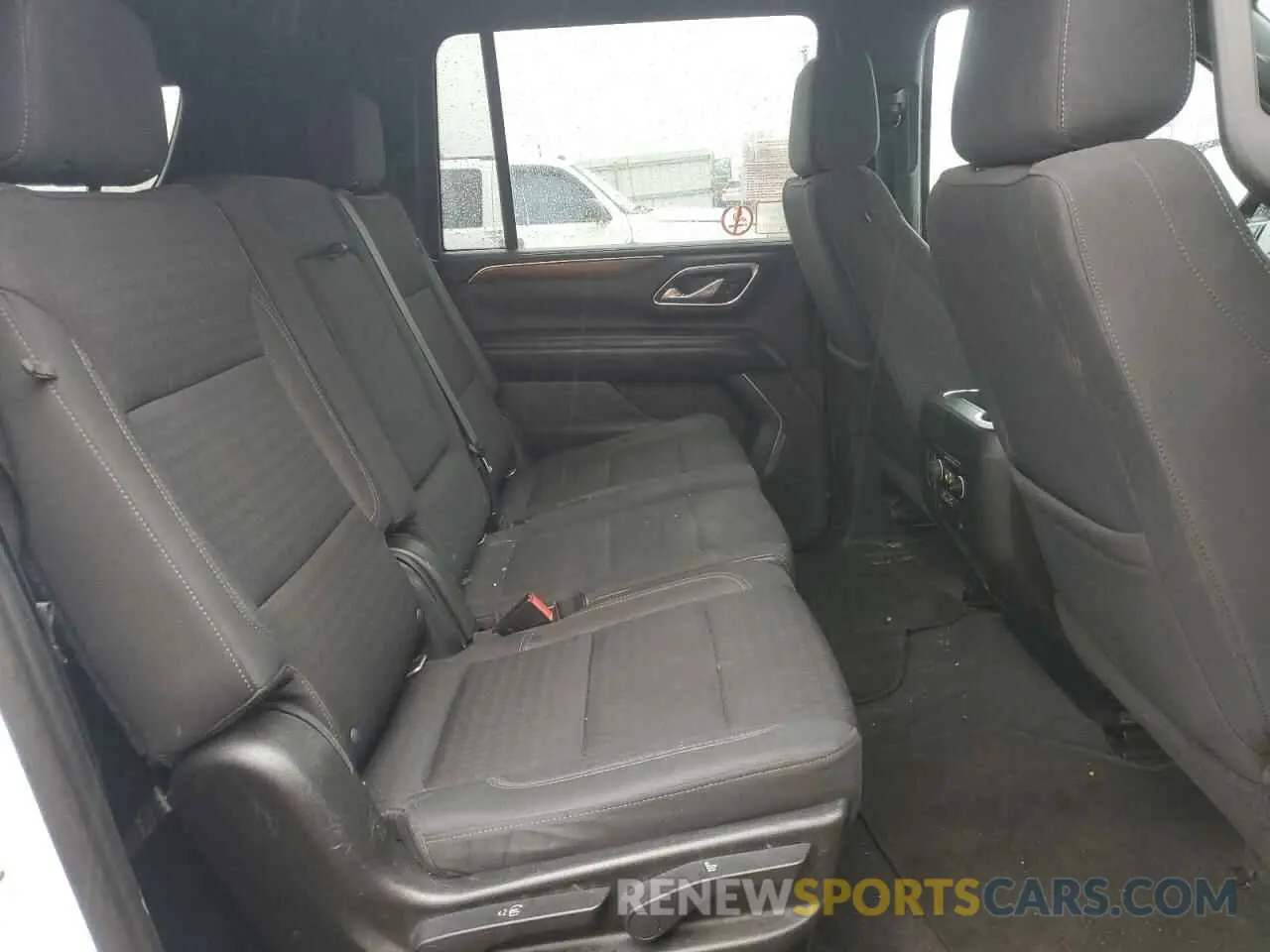 11 Photograph of a damaged car 1GNSKBKD9MR259044 CHEVROLET SUBURBAN 2021