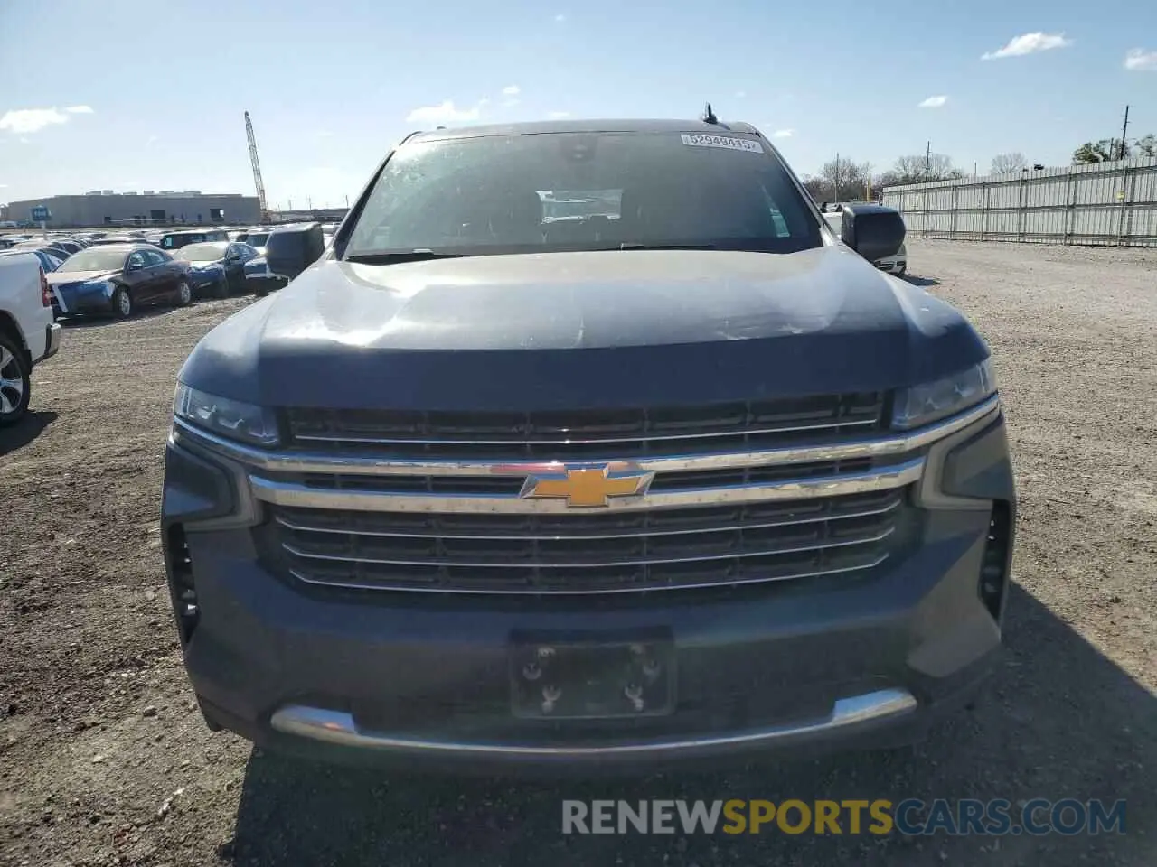 5 Photograph of a damaged car 1GNSKCKD4MR386404 CHEVROLET SUBURBAN 2021