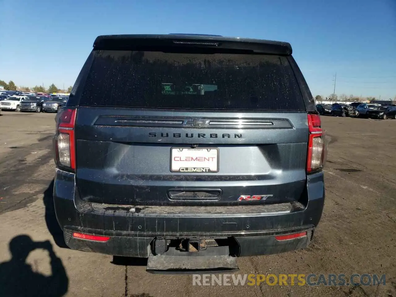 6 Photograph of a damaged car 1GNSKEKD8MR193782 CHEVROLET SUBURBAN 2021