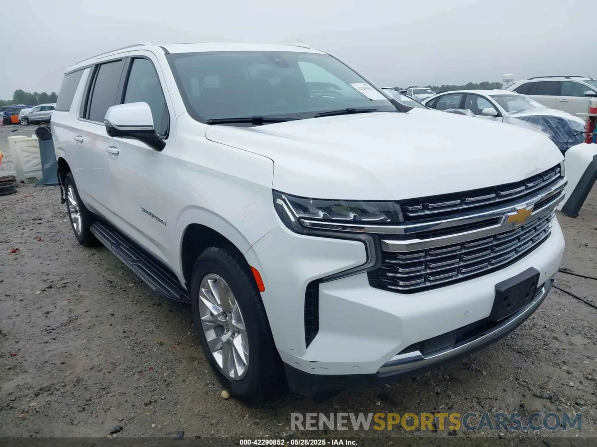 1 Photograph of a damaged car 1GNSKFKD0MR282462 CHEVROLET SUBURBAN 2021