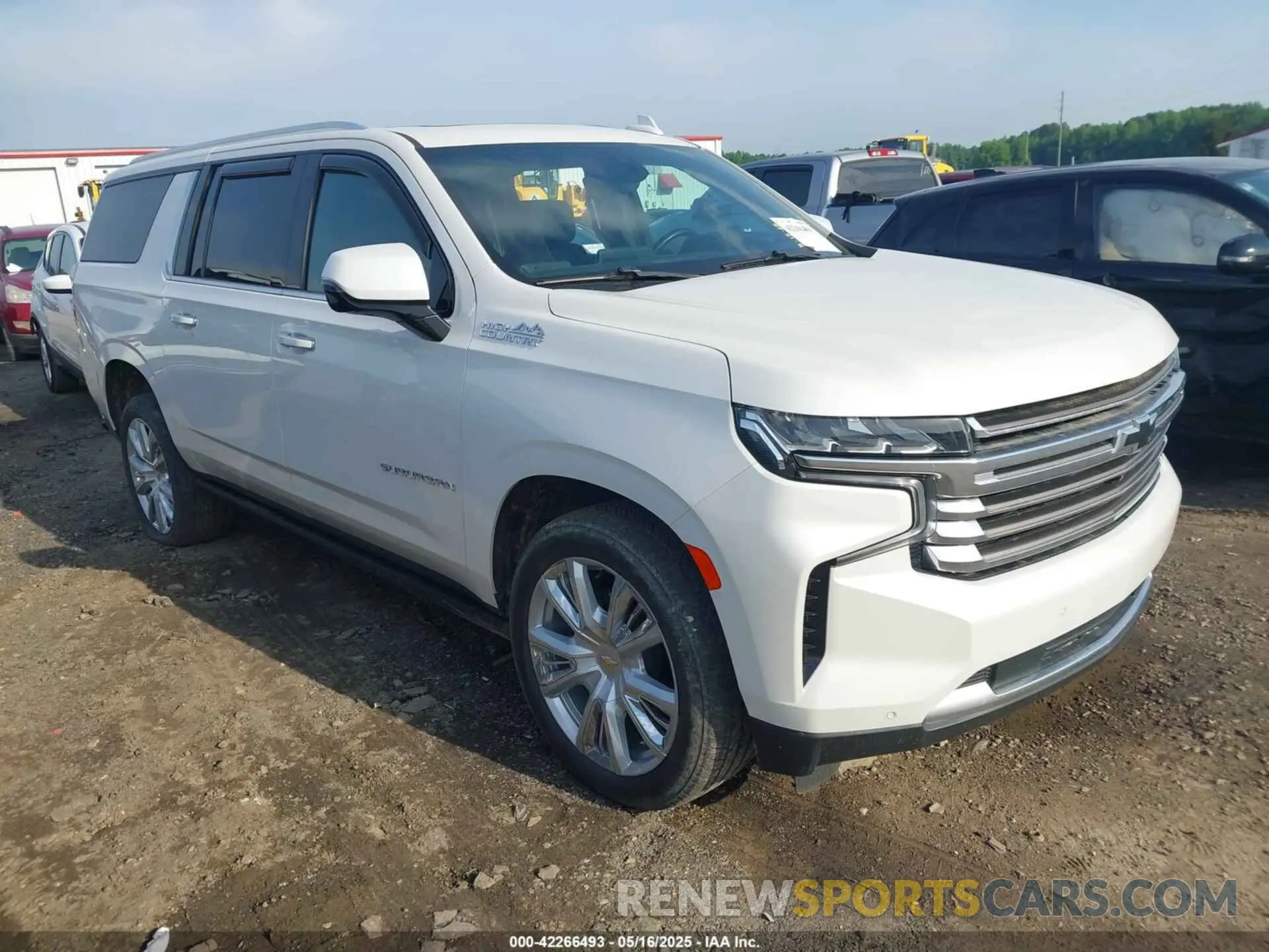 1 Photograph of a damaged car 1GNSKGKL6MR429056 CHEVROLET SUBURBAN 2021