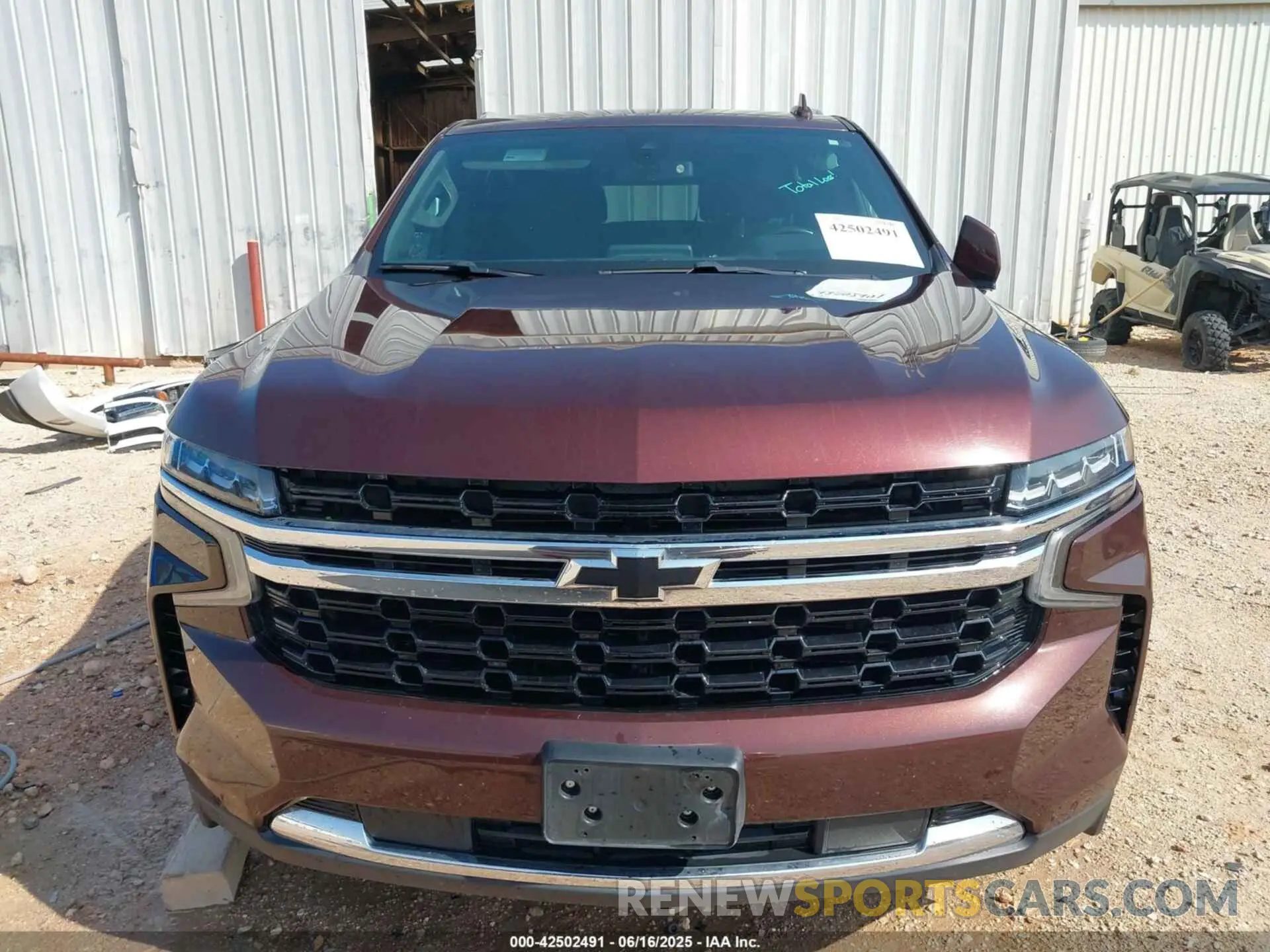12 Photograph of a damaged car 1GNSCBKD5NR116607 CHEVROLET SUBURBAN 2022
