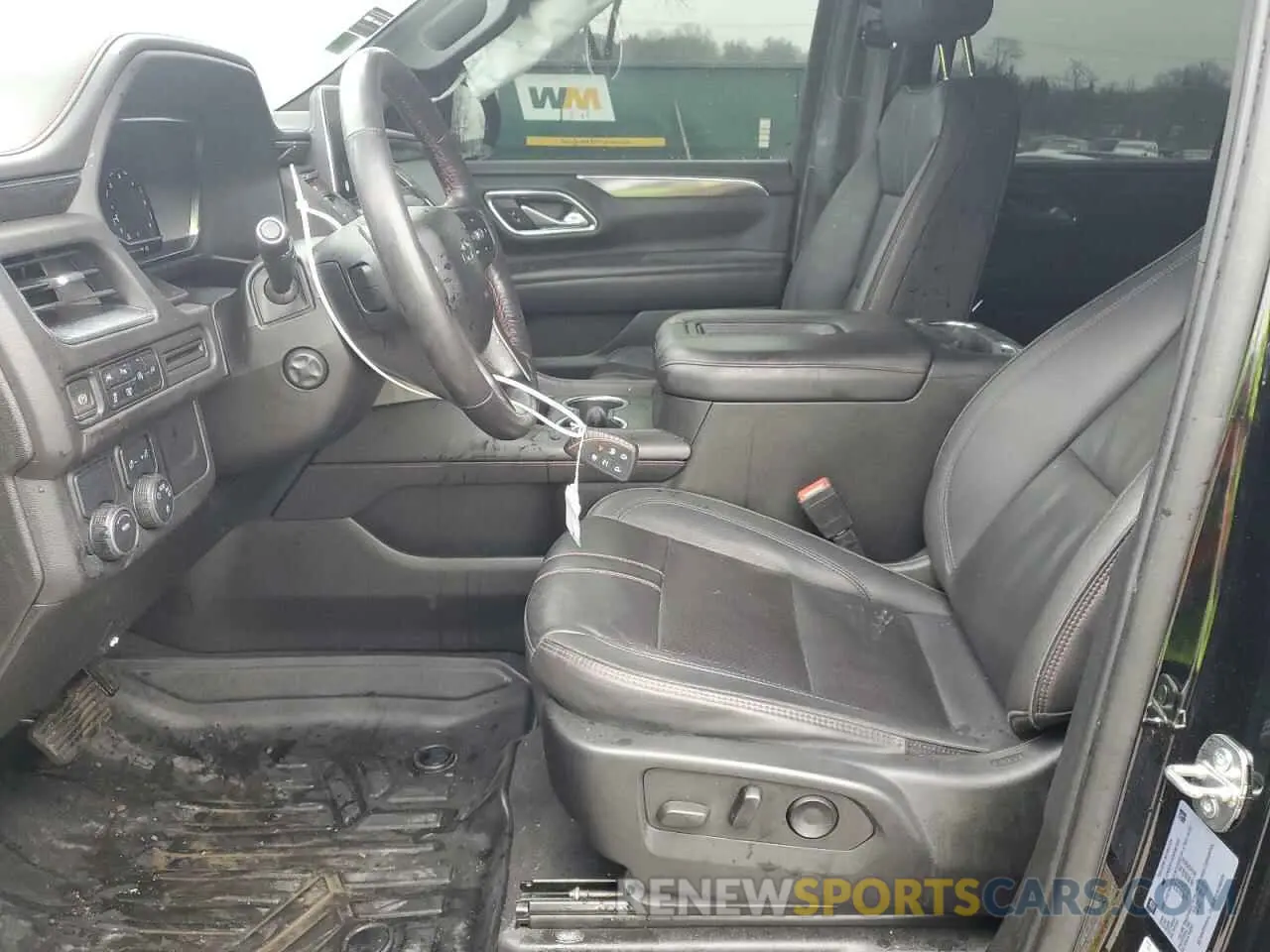 7 Photograph of a damaged car 1GNSCEKD0NR307918 CHEVROLET SUBURBAN 2022
