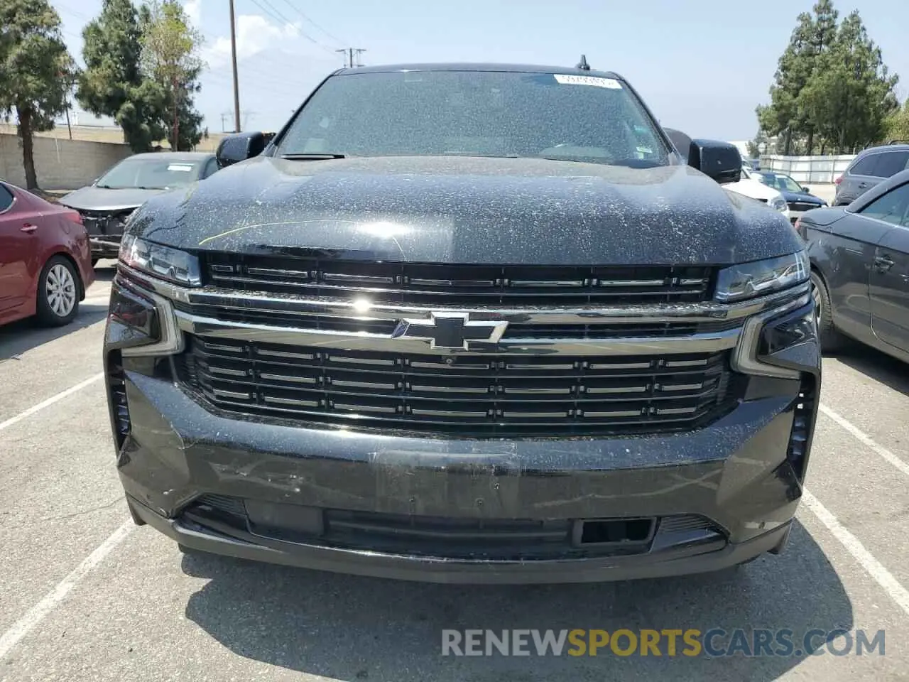 5 Photograph of a damaged car 1GNSCEKD5NR207913 CHEVROLET SUBURBAN 2022