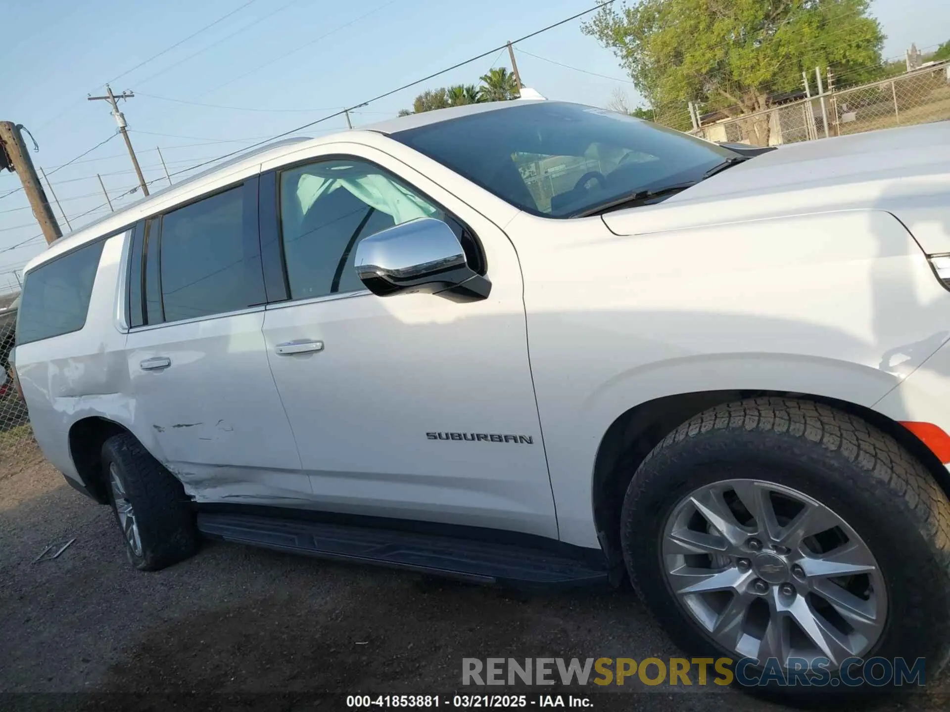 13 Photograph of a damaged car 1GNSCFKDXNR180648 CHEVROLET SUBURBAN 2022