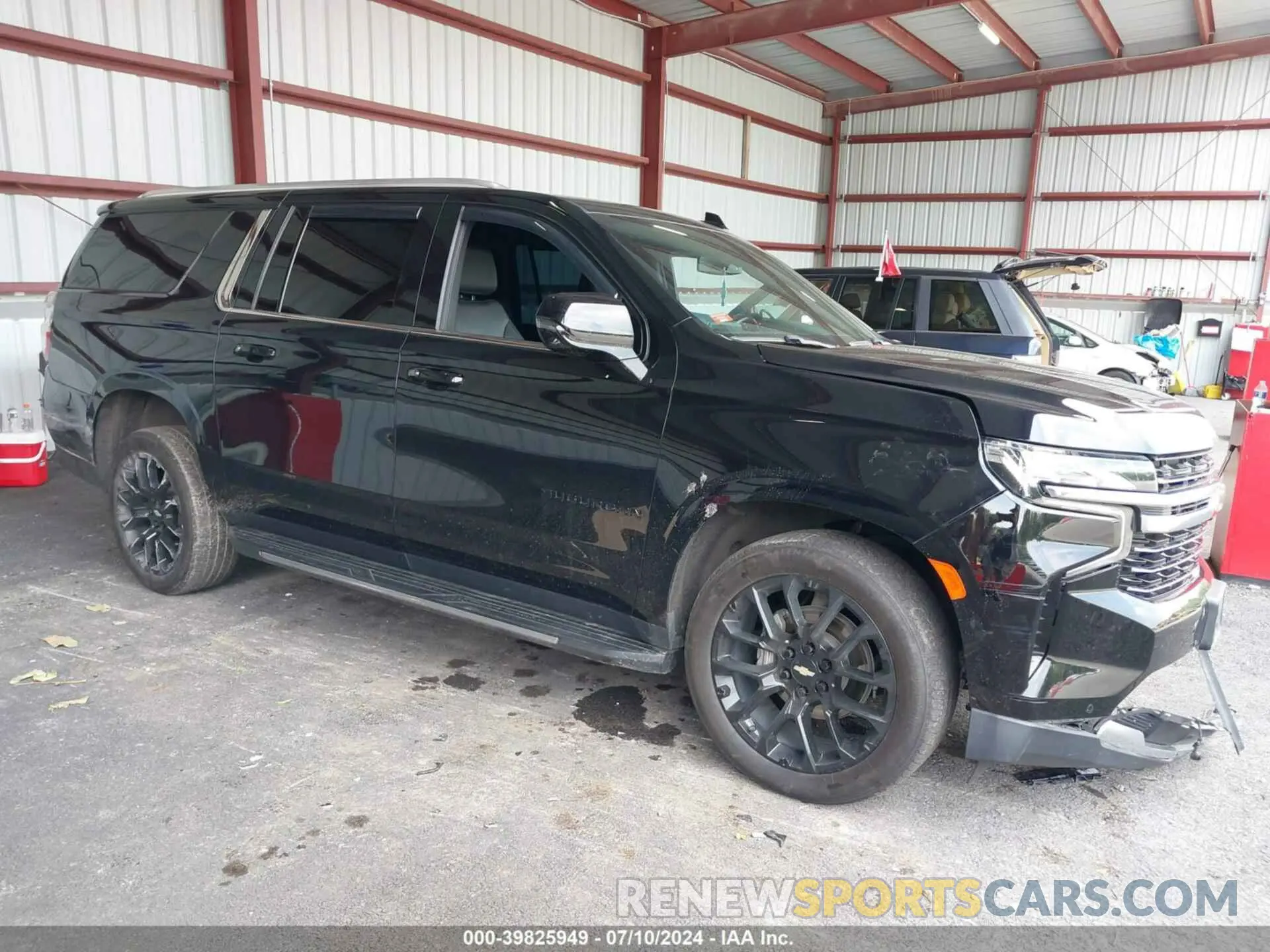 1 Photograph of a damaged car 1GNSKCKD2NR348977 CHEVROLET SUBURBAN 2022
