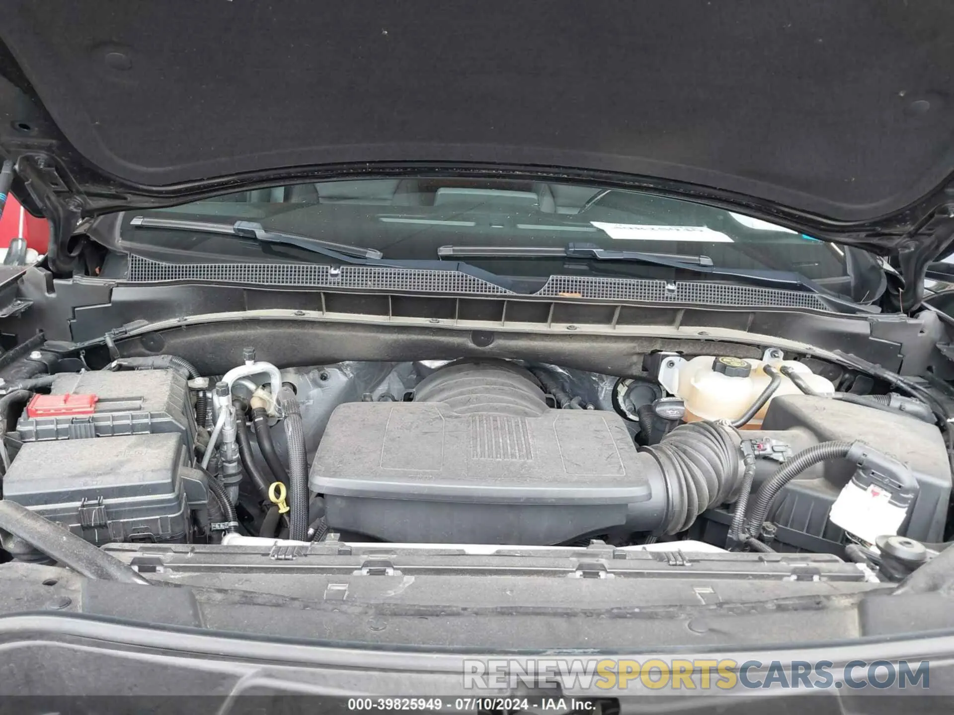 10 Photograph of a damaged car 1GNSKCKD2NR348977 CHEVROLET SUBURBAN 2022