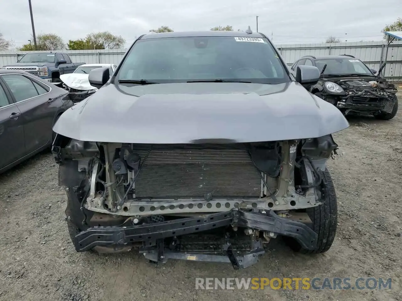 5 Photograph of a damaged car 1GNSKCKD5NR250767 CHEVROLET SUBURBAN 2022