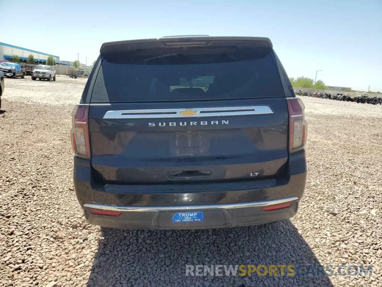 6 Photograph of a damaged car 1GNSKCKDXNR317511 CHEVROLET SUBURBAN 2022