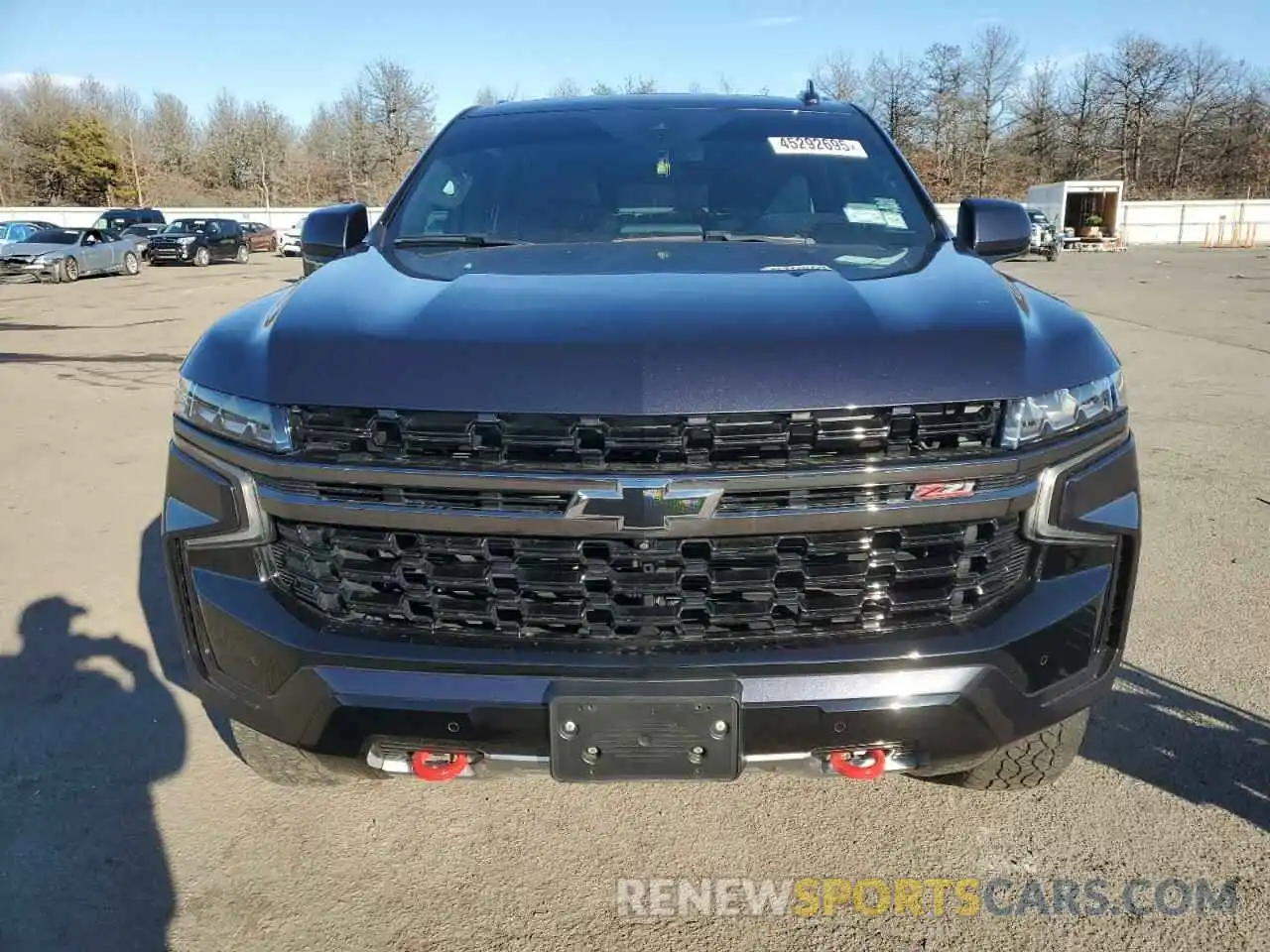 5 Photograph of a damaged car 1GNSKDKL0NR301797 CHEVROLET SUBURBAN 2022