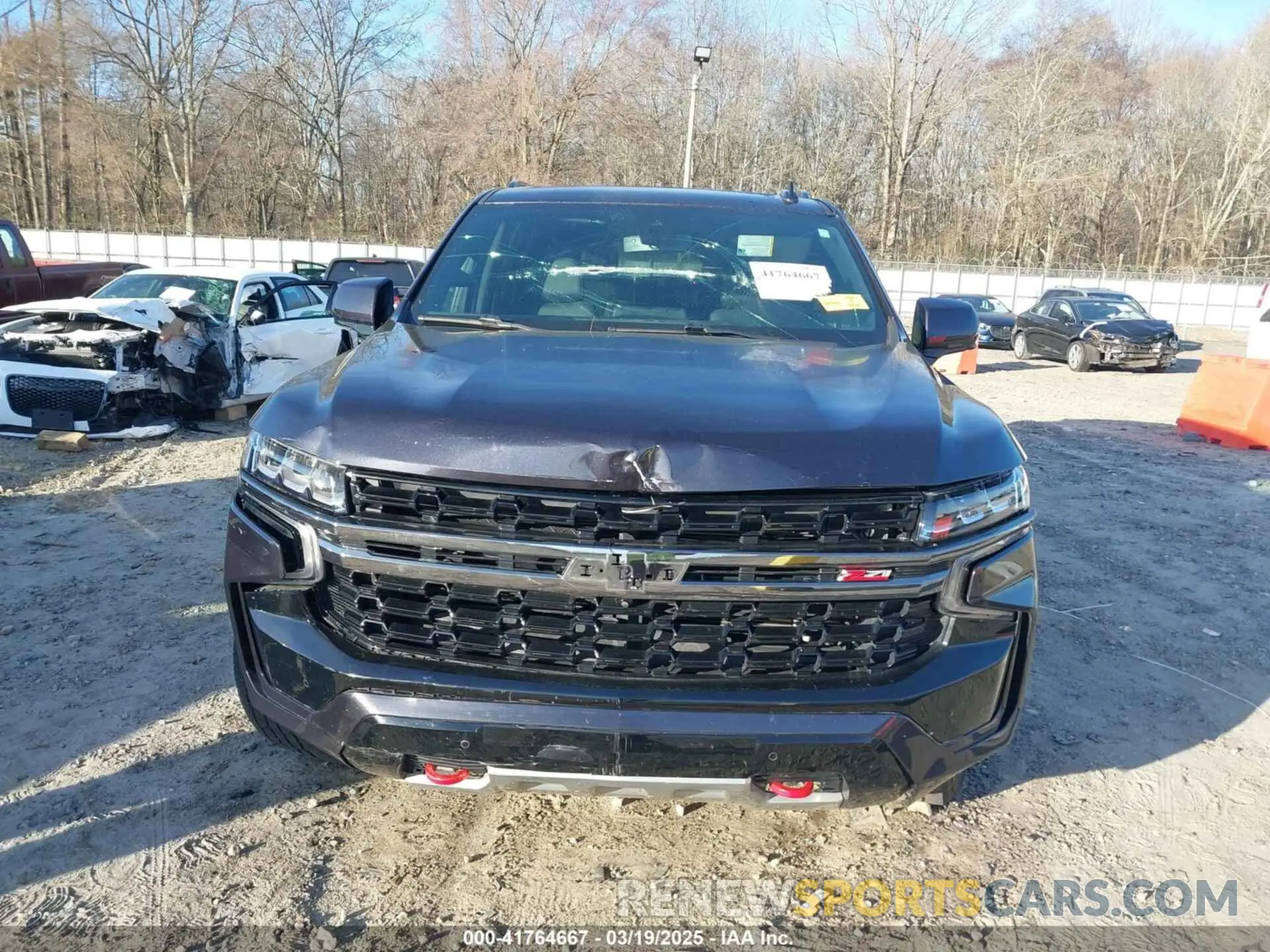 12 Photograph of a damaged car 1GNSKDKL2NR337801 CHEVROLET SUBURBAN 2022