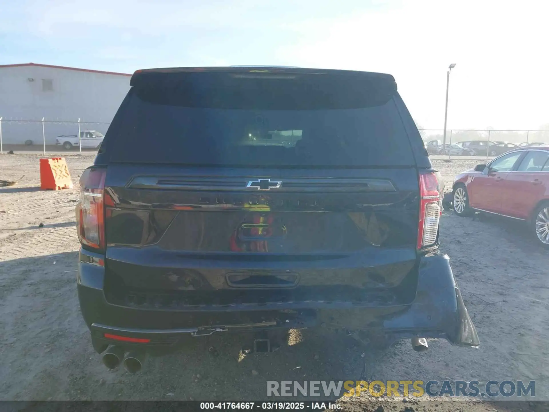 16 Photograph of a damaged car 1GNSKDKL2NR337801 CHEVROLET SUBURBAN 2022