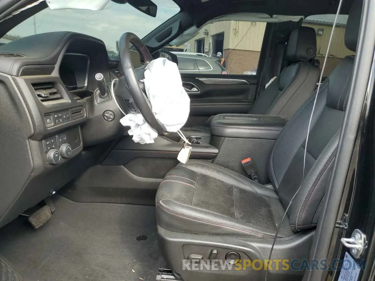 7 Photograph of a damaged car 1GNSKEKD5NR295378 CHEVROLET SUBURBAN 2022