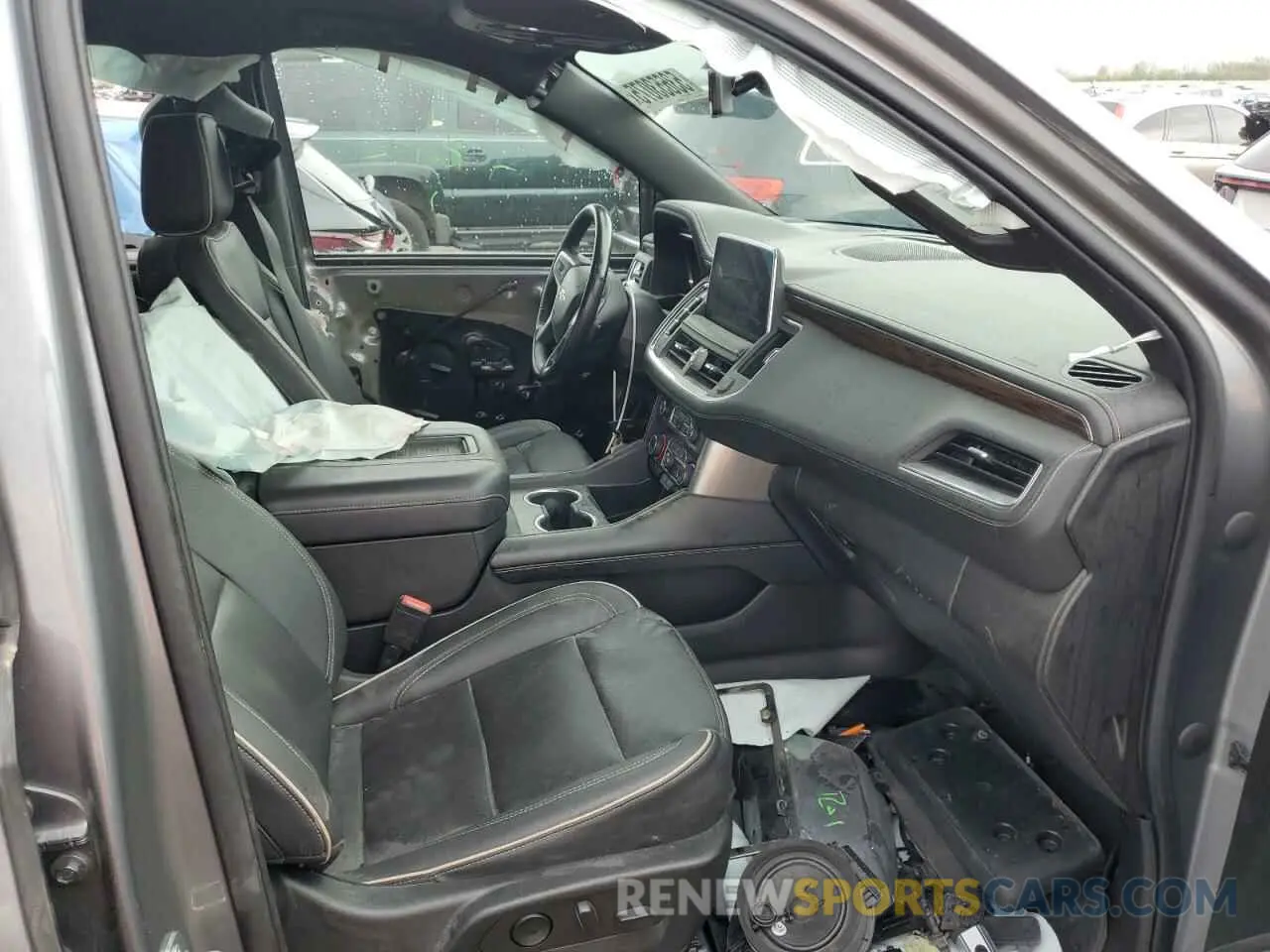 7 Photograph of a damaged car 1GNSKFKD9NR209544 CHEVROLET SUBURBAN 2022
