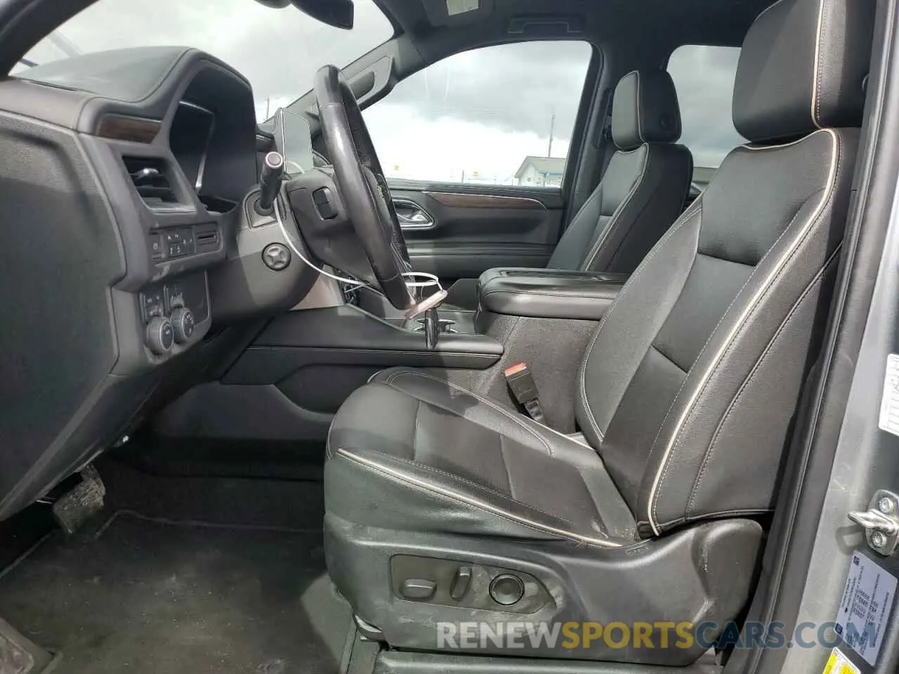 7 Photograph of a damaged car 1GNSKFKDXNR229883 CHEVROLET SUBURBAN 2022
