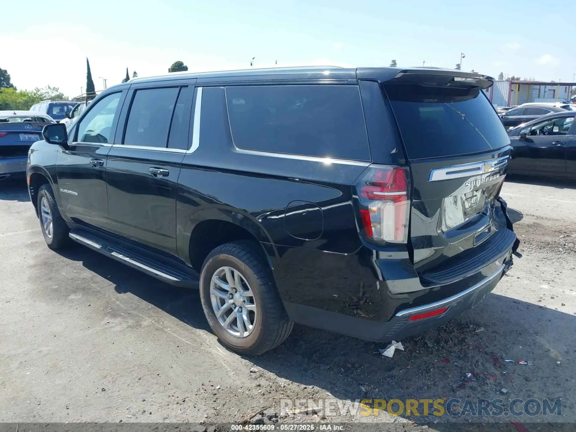 3 Photograph of a damaged car 1GNSCBKD0PR160761 CHEVROLET SUBURBAN 2023