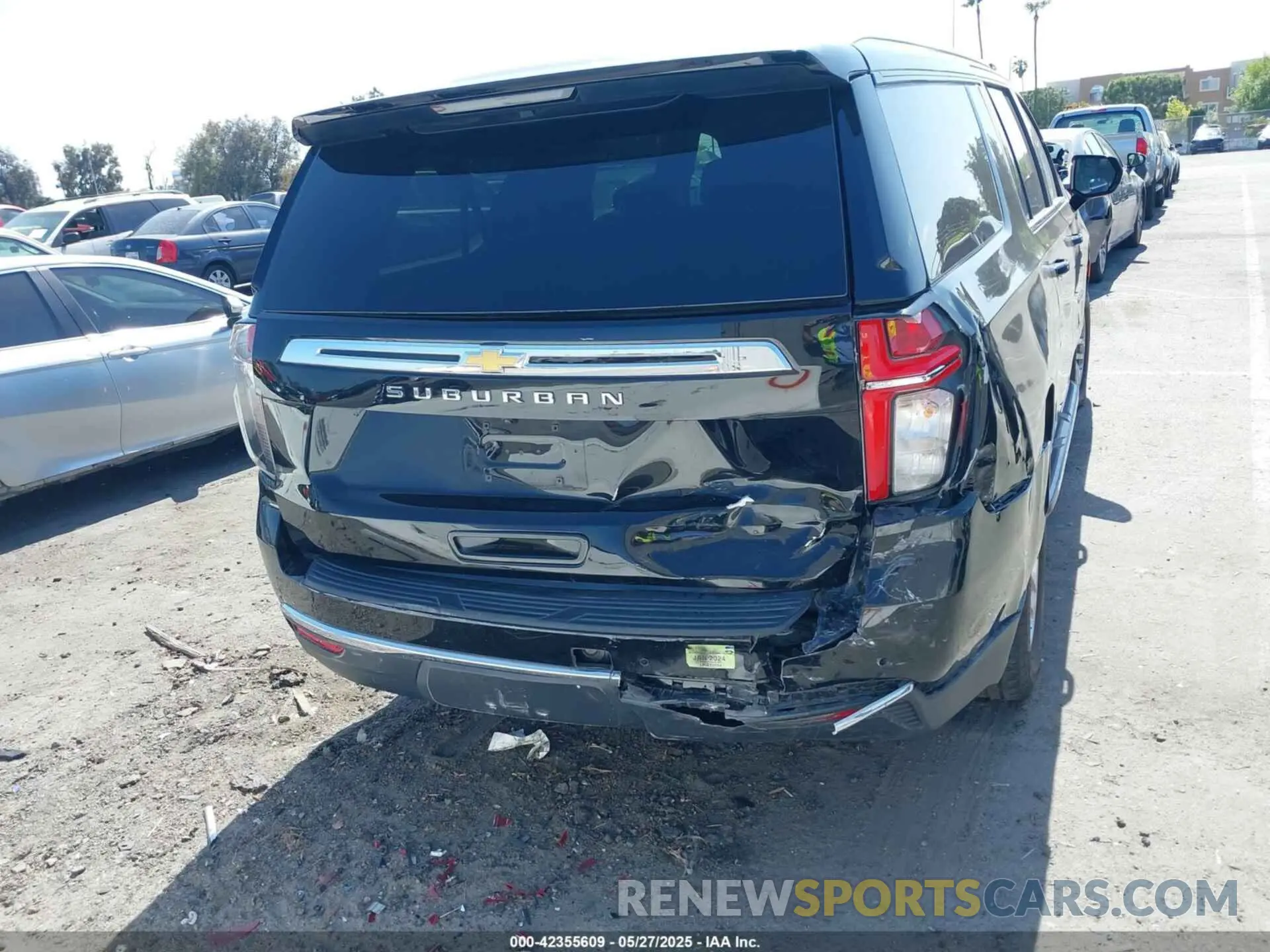 6 Photograph of a damaged car 1GNSCBKD0PR160761 CHEVROLET SUBURBAN 2023