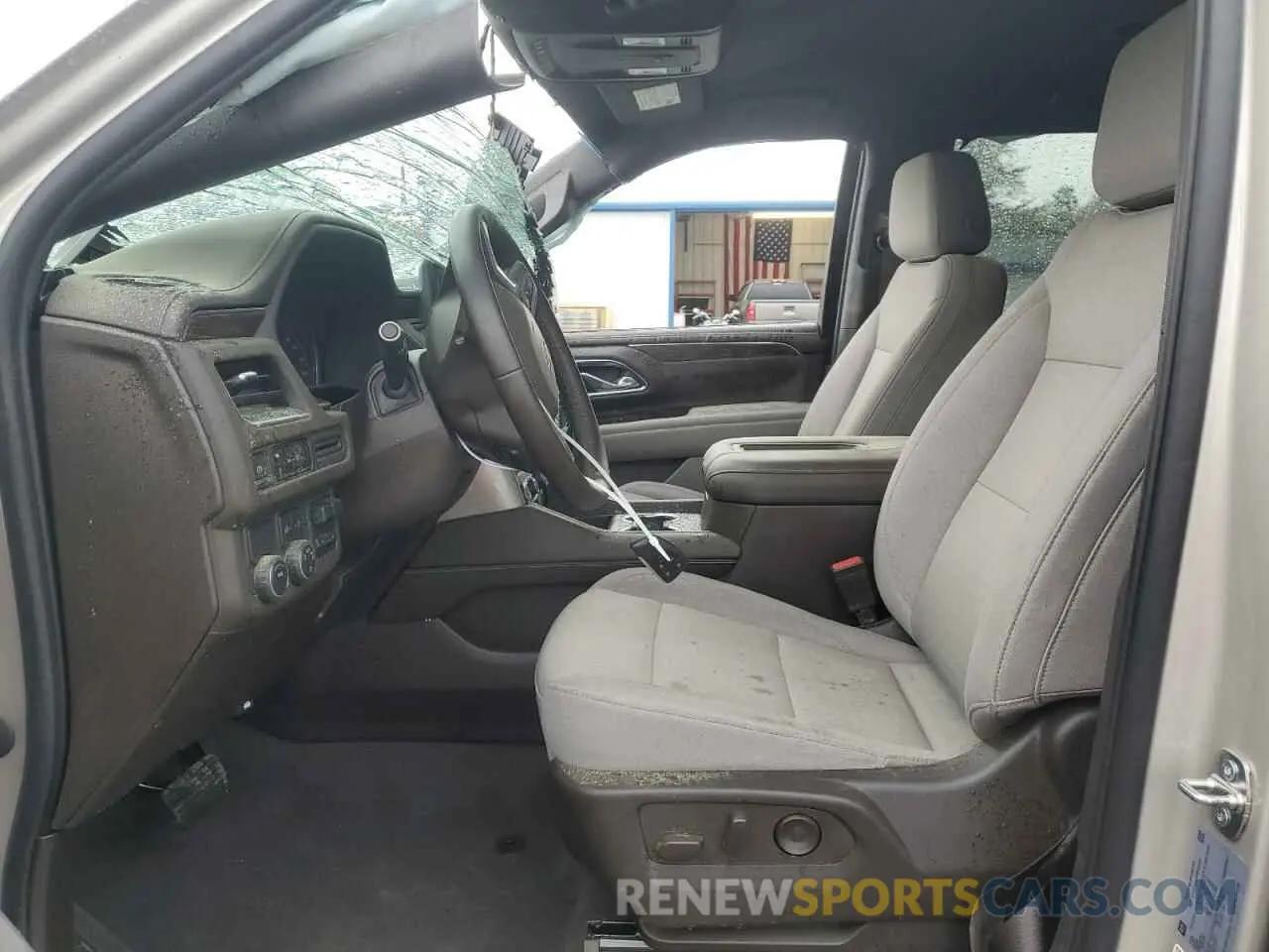 7 Photograph of a damaged car 1GNSCBKD5PR231520 CHEVROLET SUBURBAN 2023
