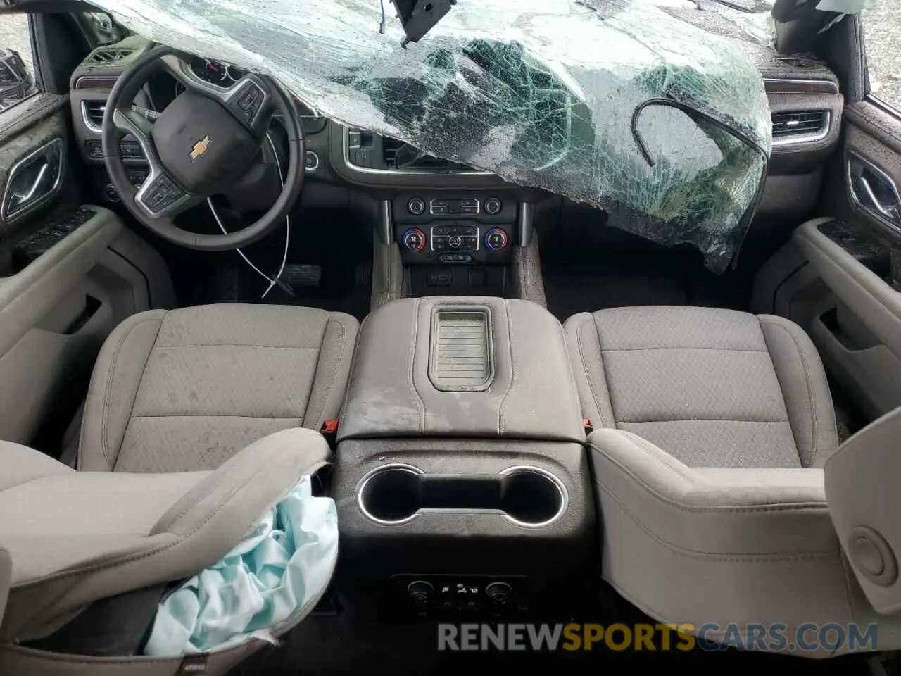 8 Photograph of a damaged car 1GNSCBKD5PR231520 CHEVROLET SUBURBAN 2023