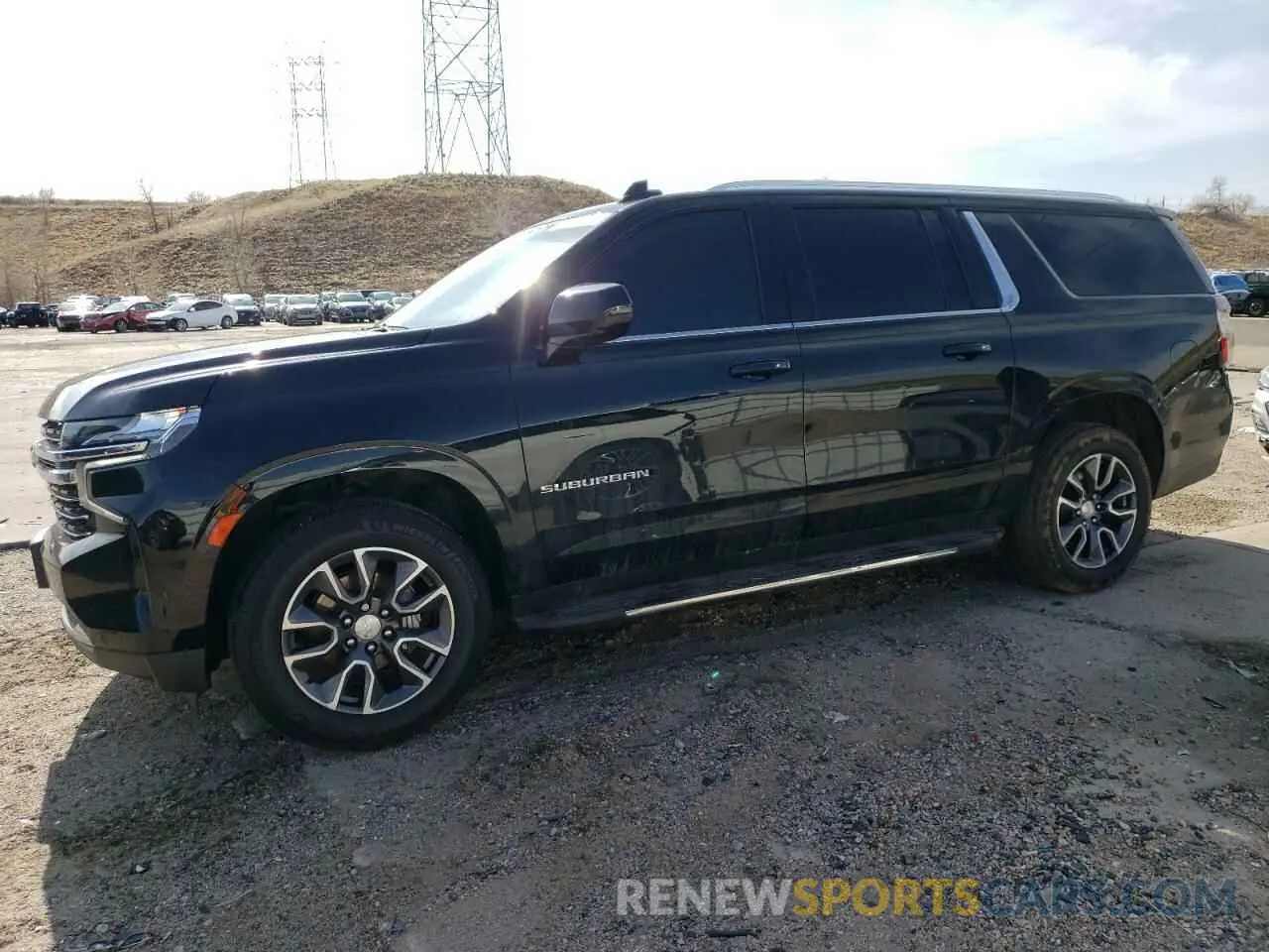 1 Photograph of a damaged car 1GNSCCKD0PR121092 CHEVROLET SUBURBAN 2023