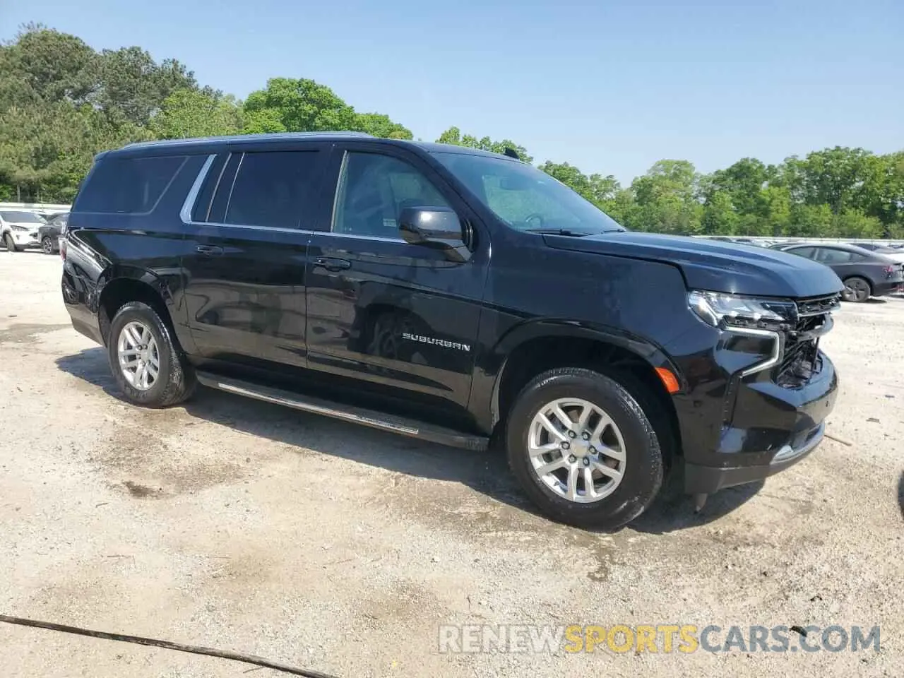 4 Photograph of a damaged car 1GNSCCKD1PR412085 CHEVROLET SUBURBAN 2023