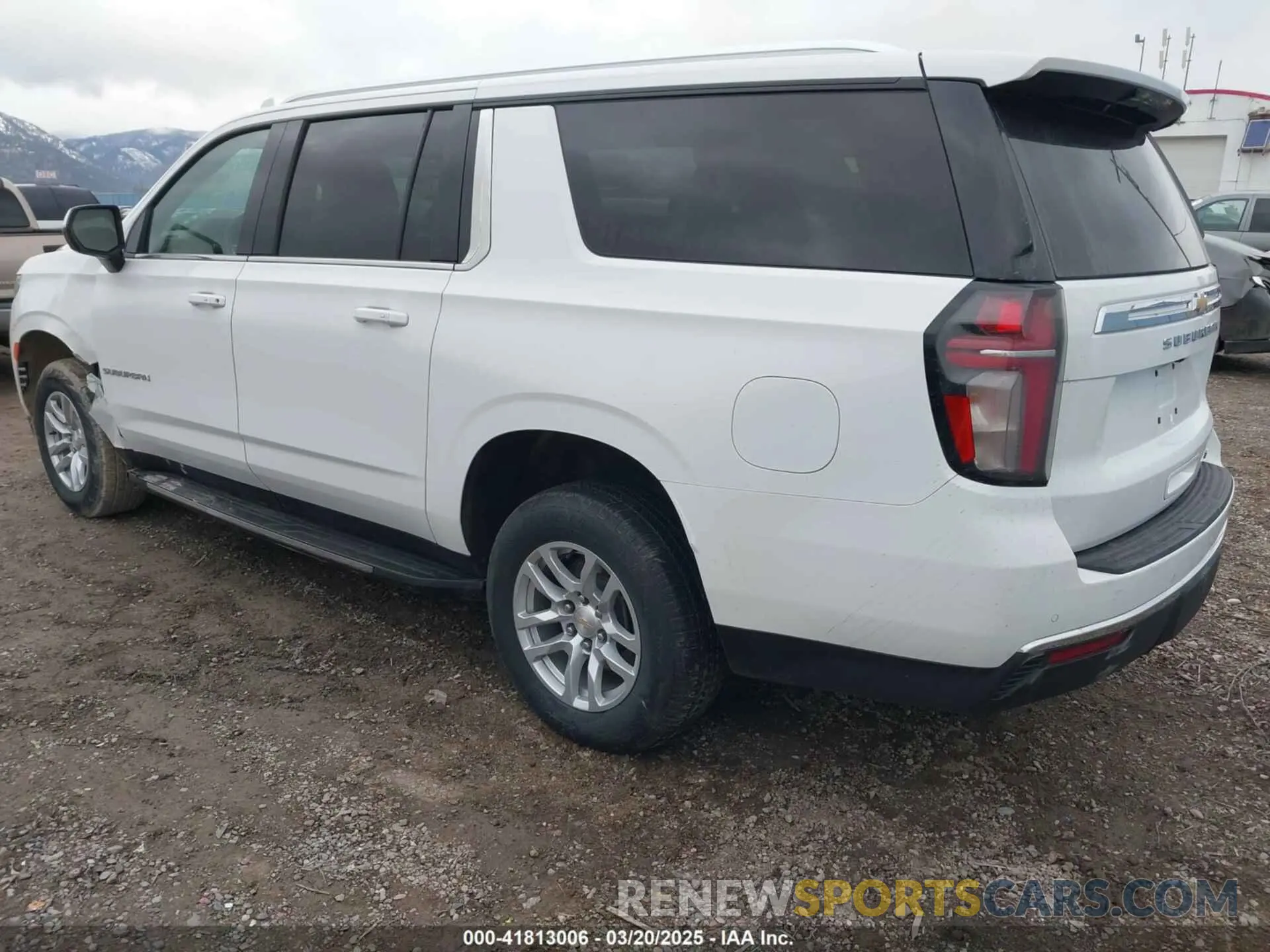 3 Photograph of a damaged car 1GNSCCKD2PR203535 CHEVROLET SUBURBAN 2023